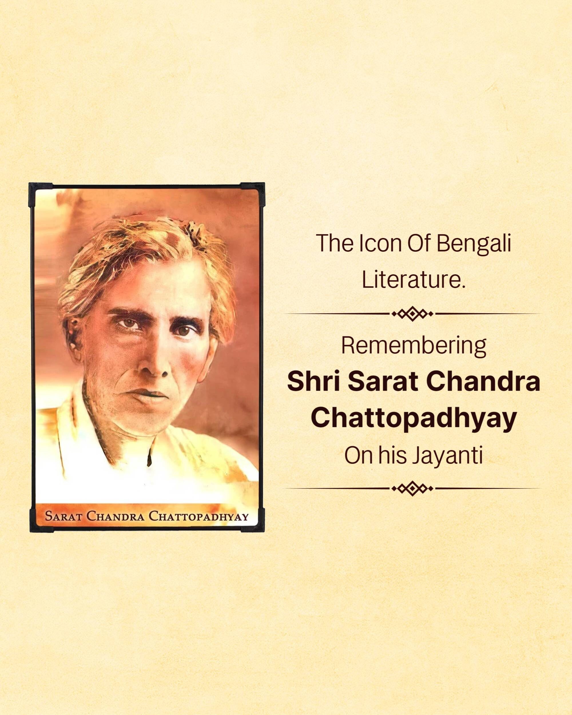 Sarat Chandra Chattopadhyay Jayanti