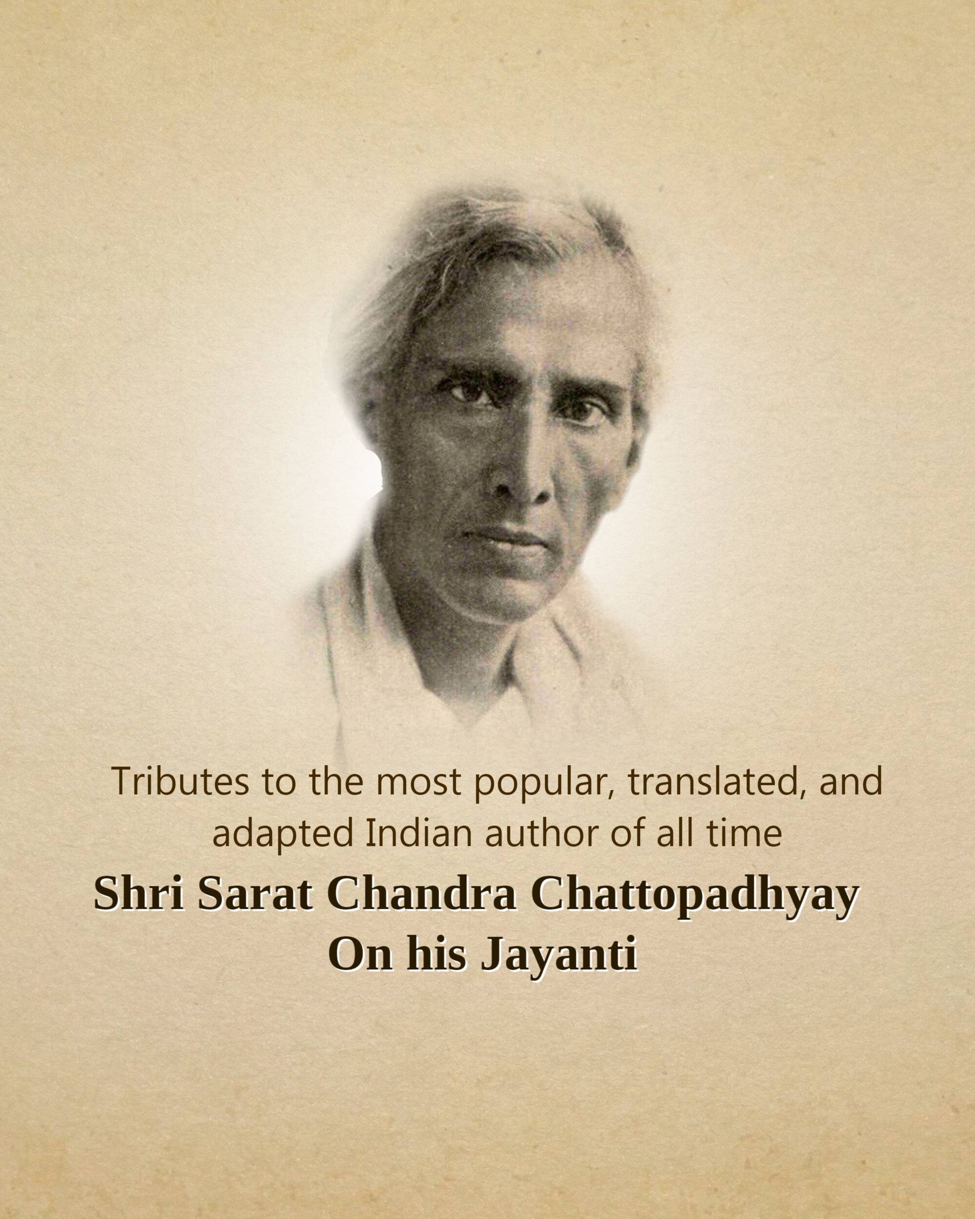 Sarat Chandra Chattopadhyay Jayanti