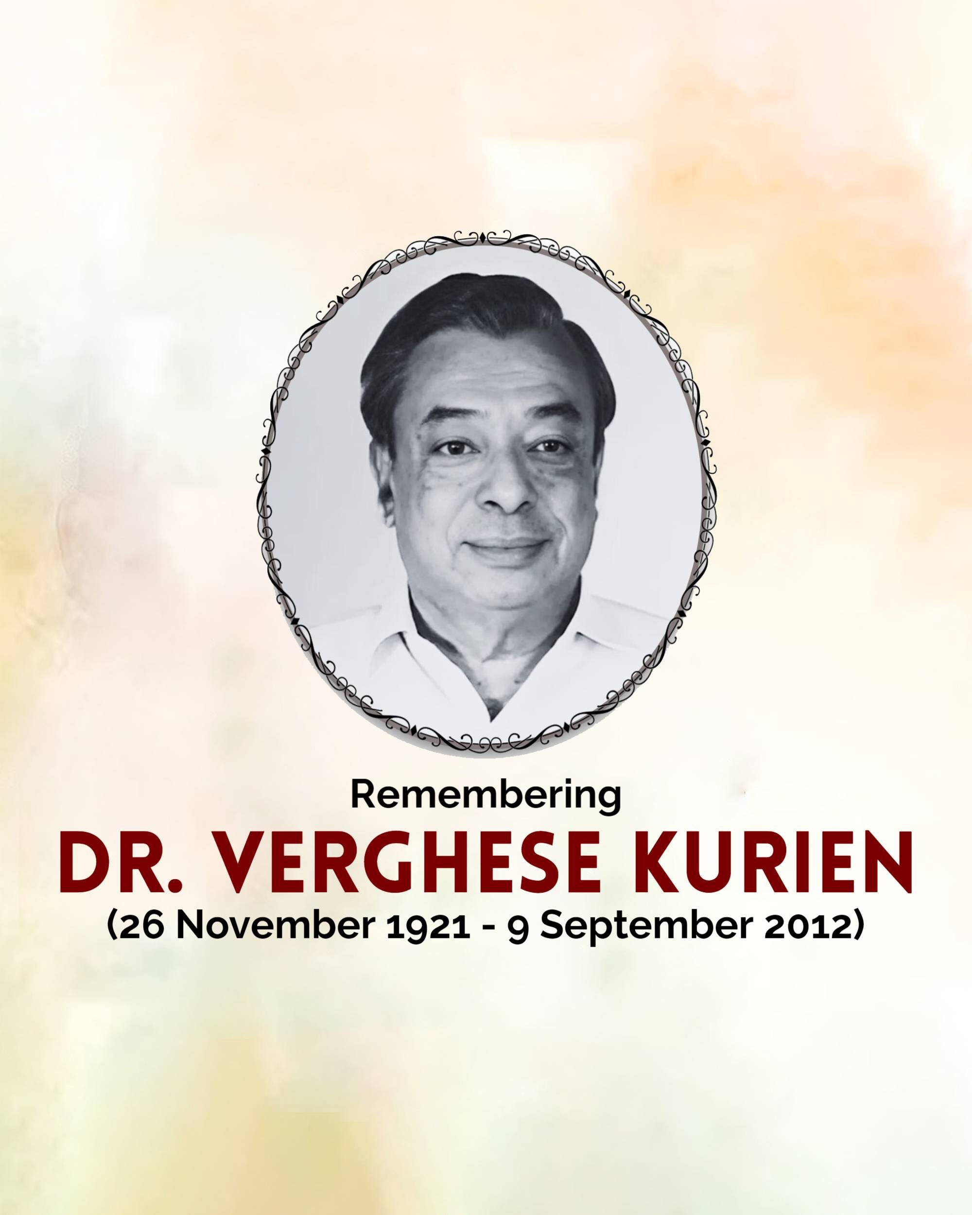 Verghese Kurien Punyatithi