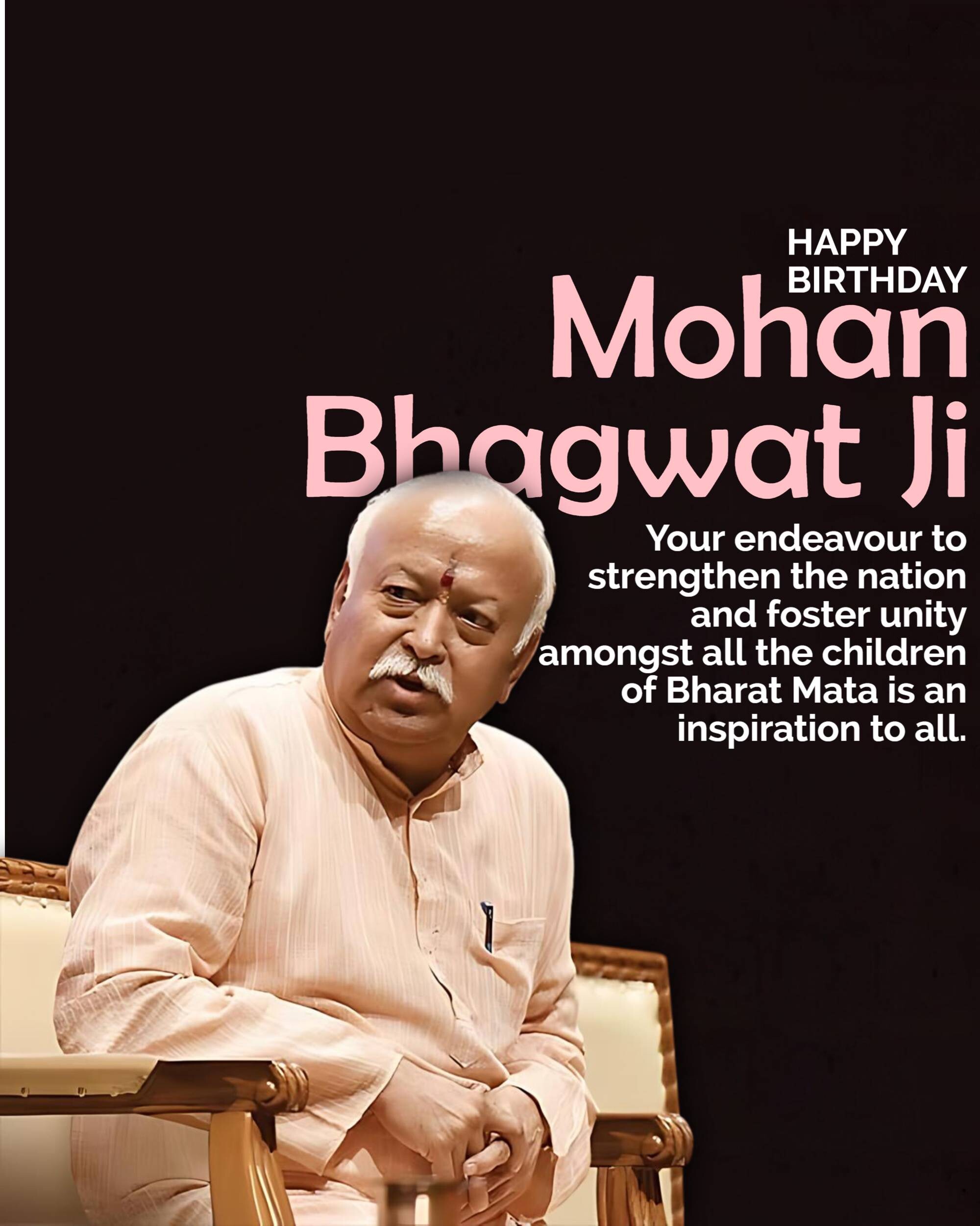 Mohan Bhagwat Birthday