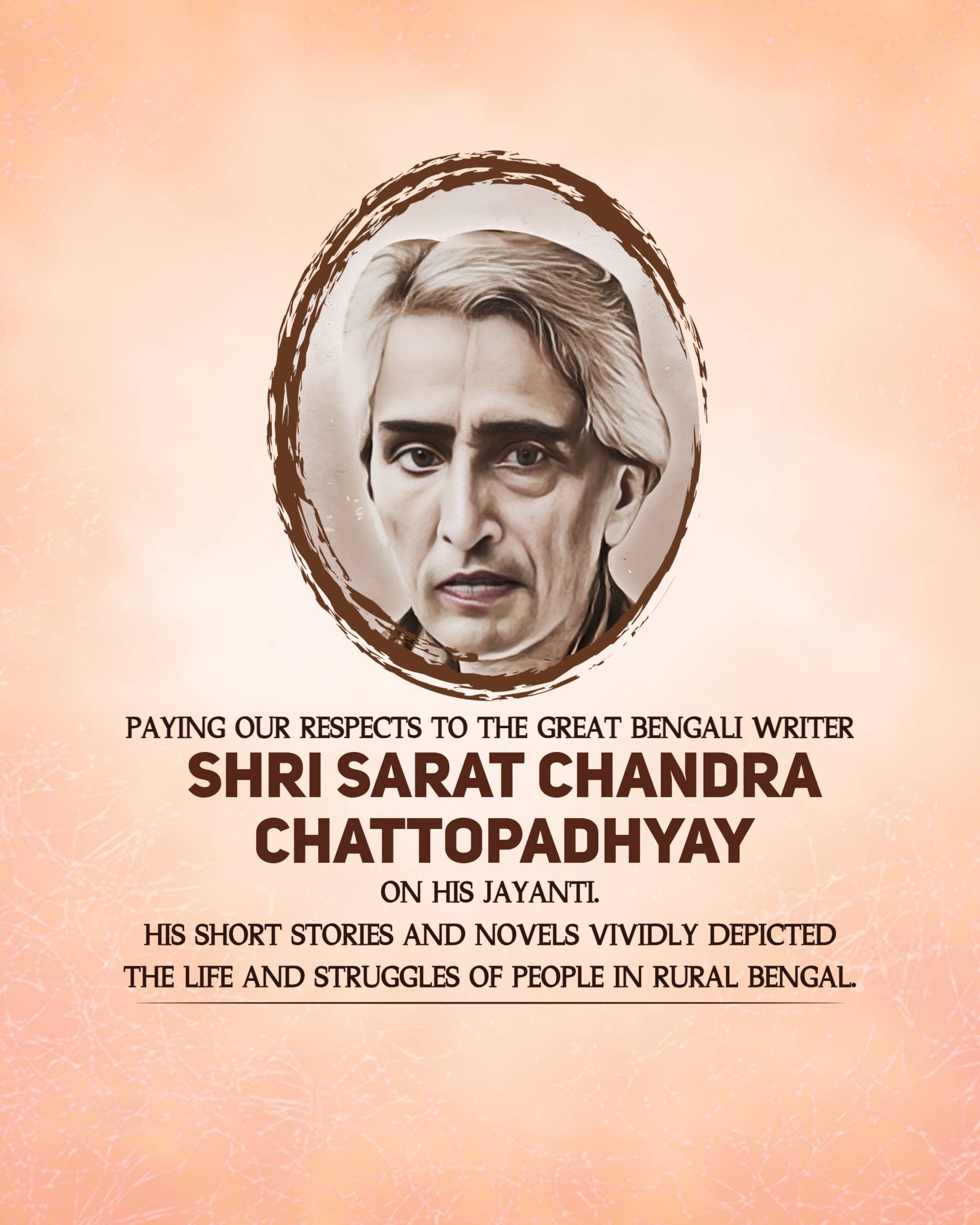 Sarat Chandra Chattopadhyay Jayanti
