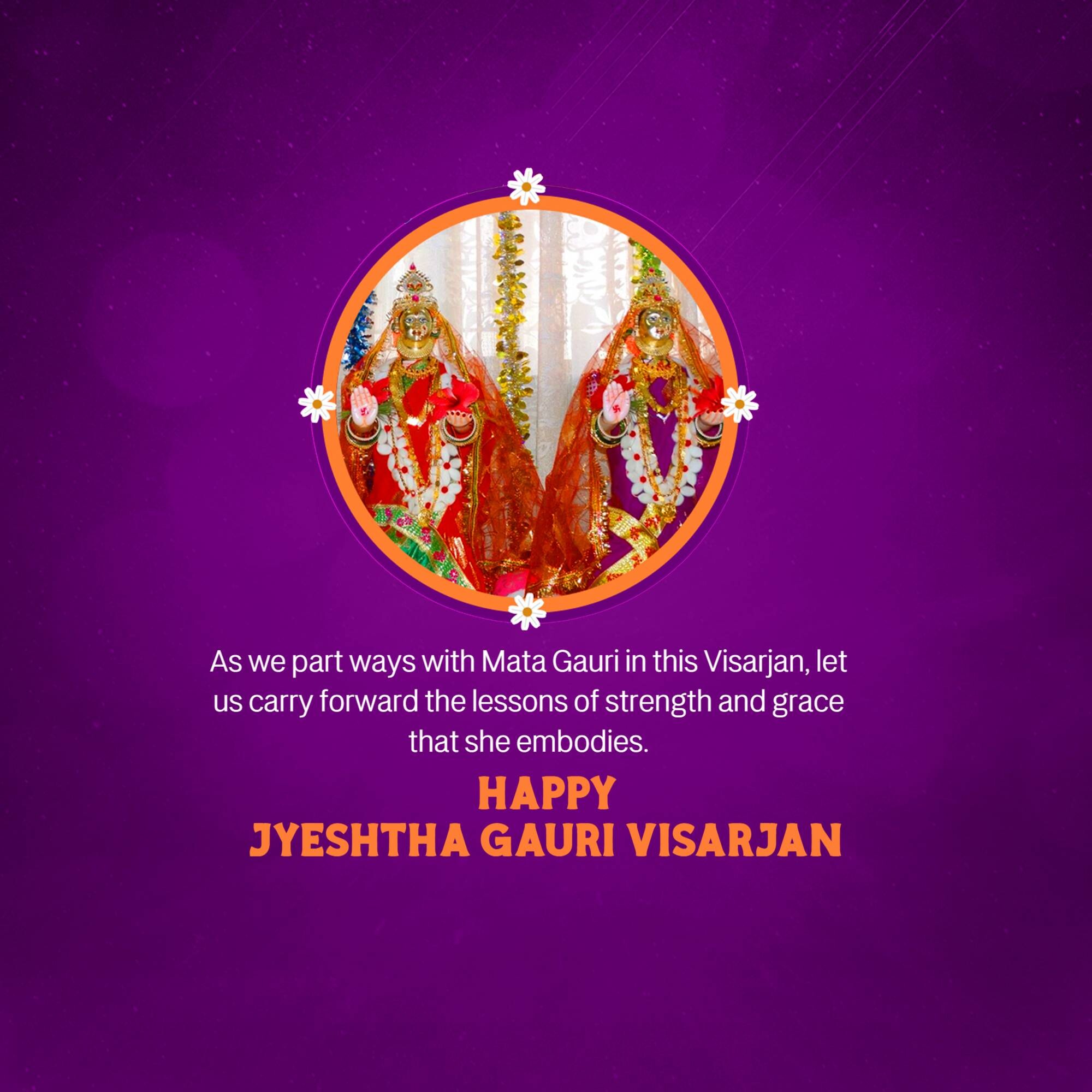 Jyeshtha Gauri Visarjan