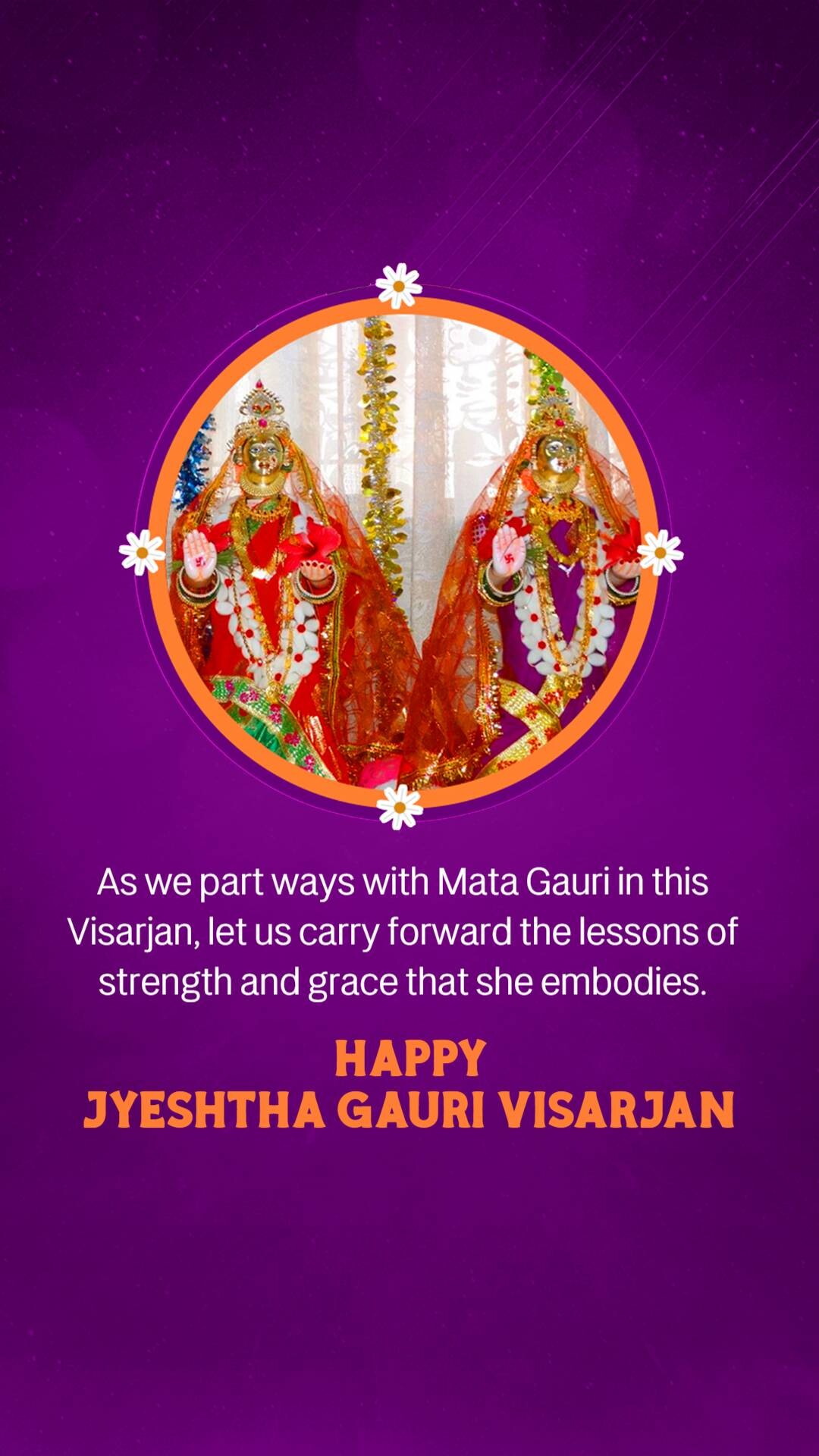 Jyeshtha Gauri Visarjan