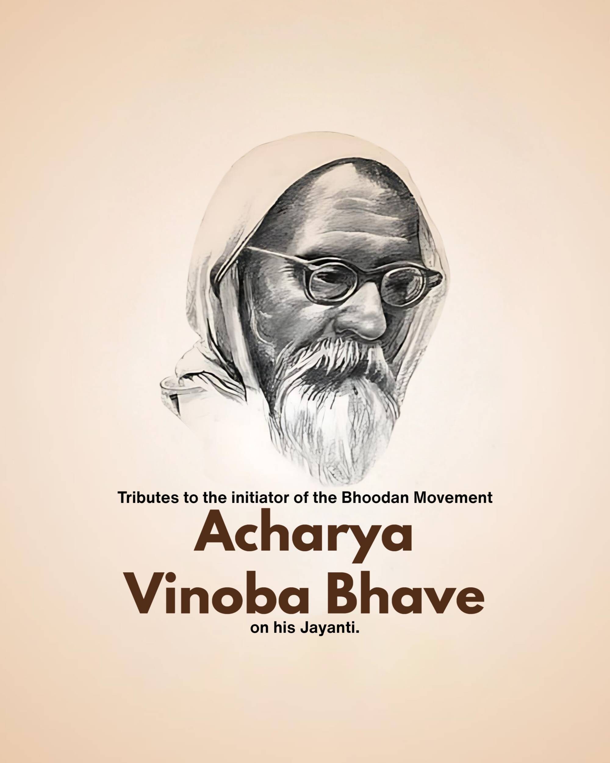 Vinoba Bhave Jayanti