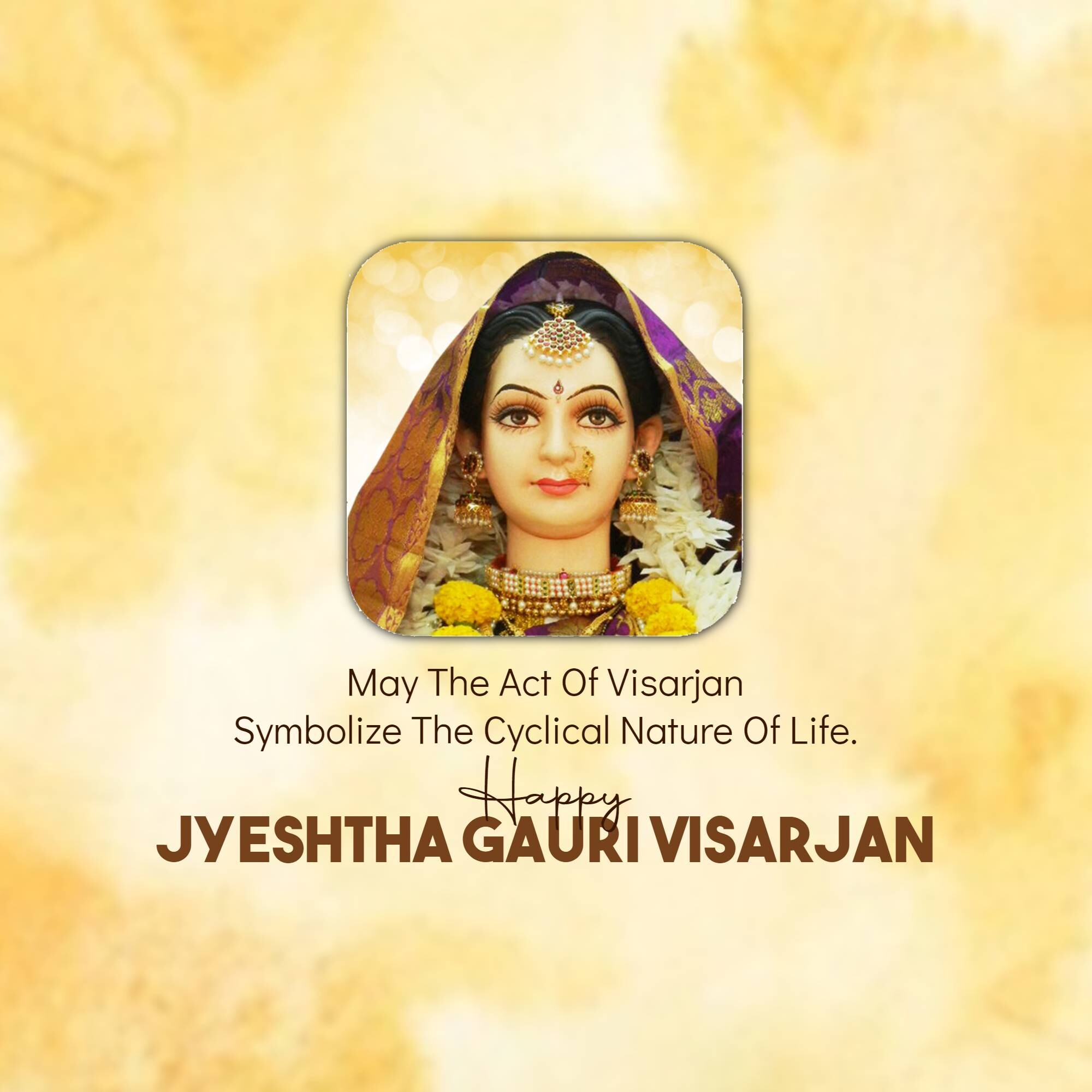 Jyeshtha Gauri Visarjan