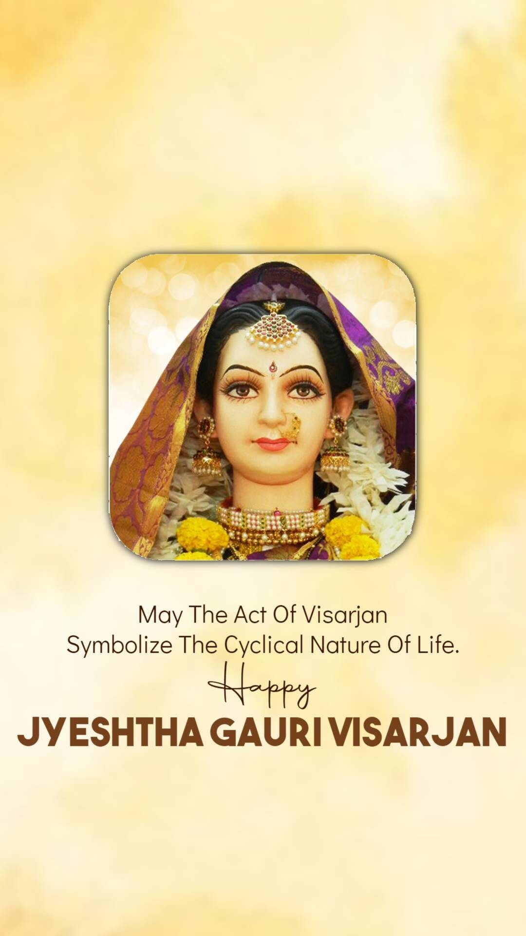Jyeshtha Gauri Visarjan