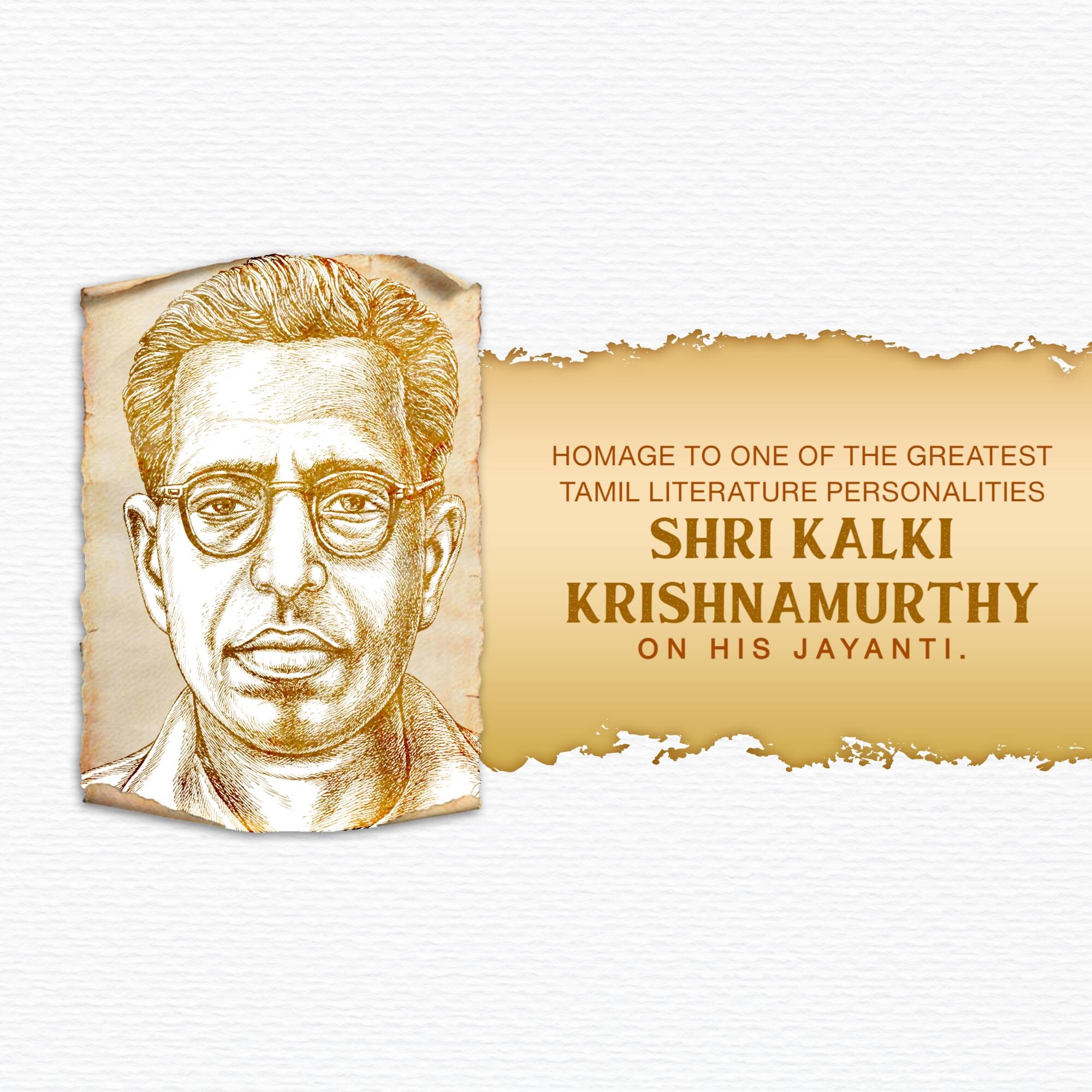 Kalki Krishnamurthy Jayanti