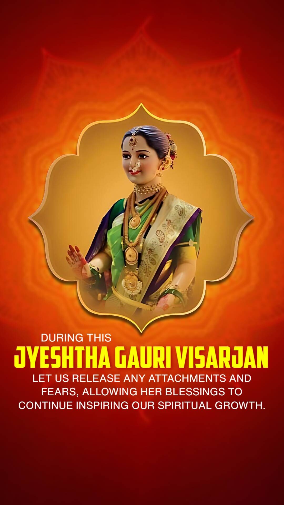 Jyeshtha Gauri Visarjan