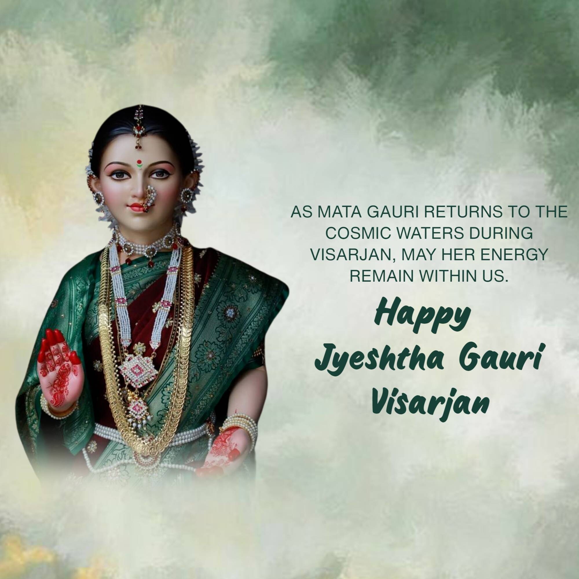 Jyeshtha Gauri Visarjan