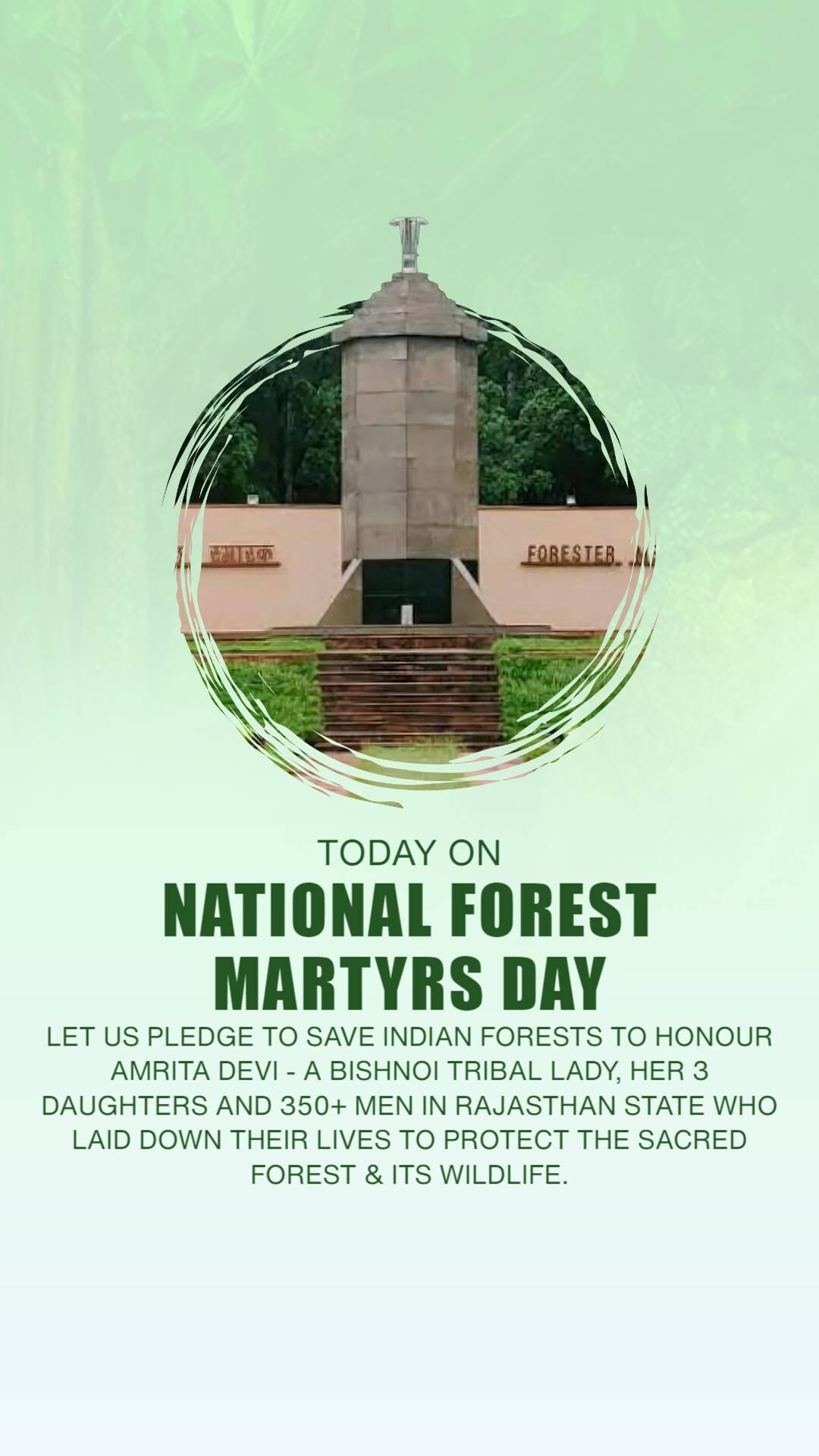 National Forest Martyrs Day
