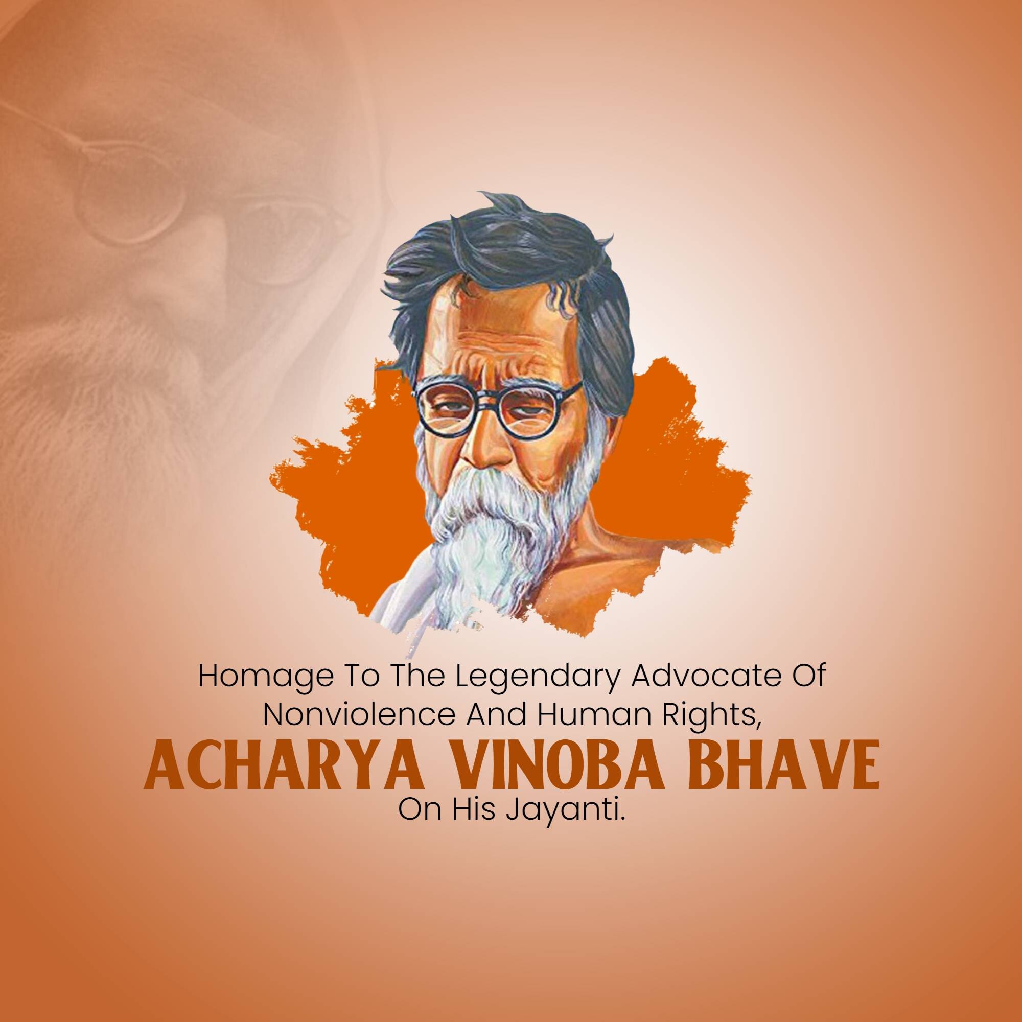 Vinoba Bhave Jayanti
