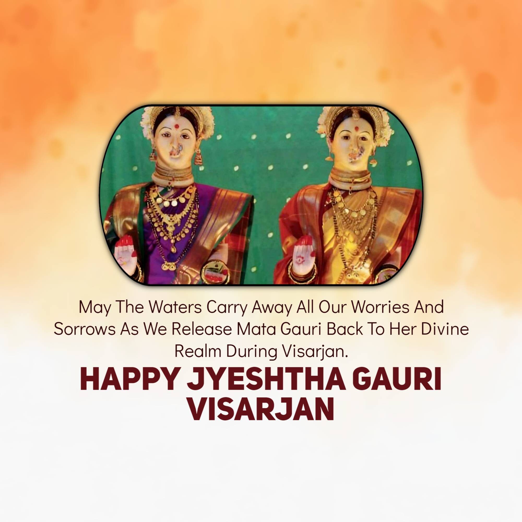 Jyeshtha Gauri Visarjan
