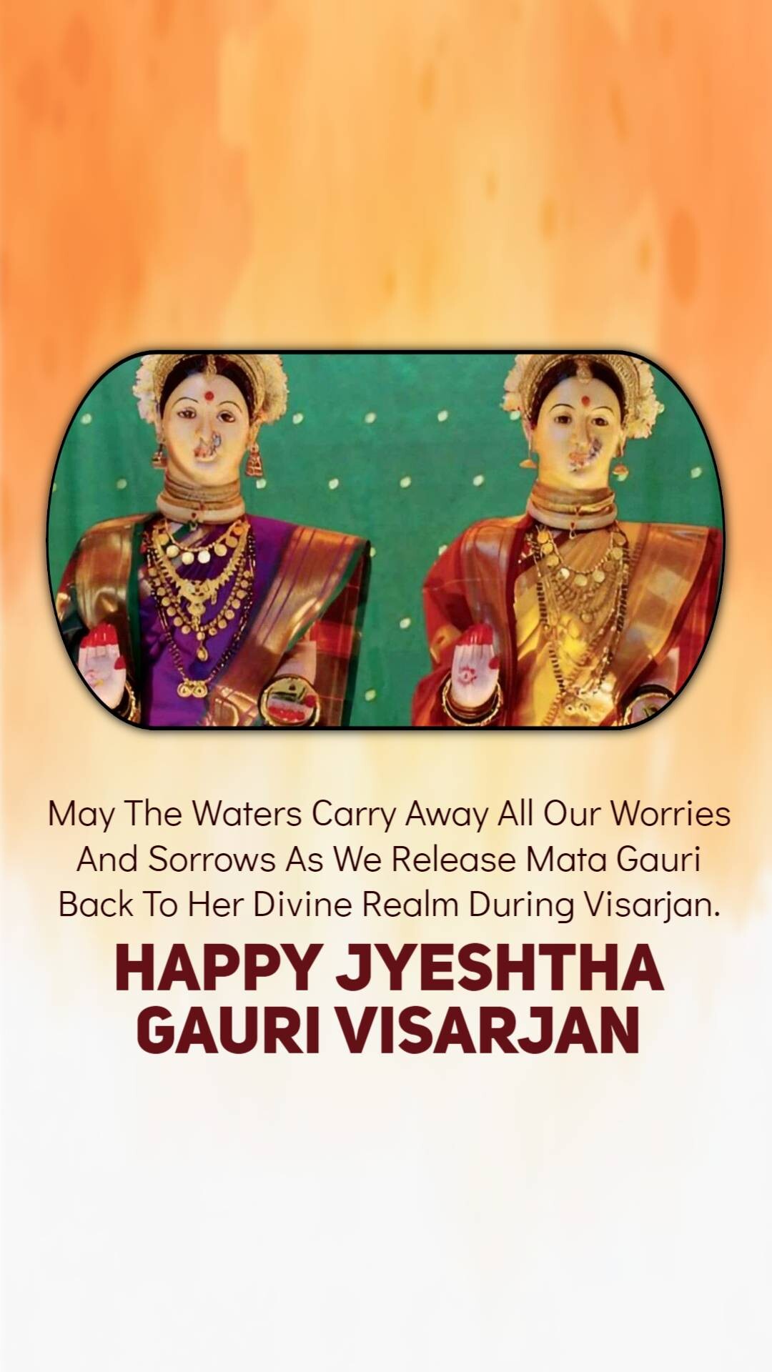 Jyeshtha Gauri Visarjan