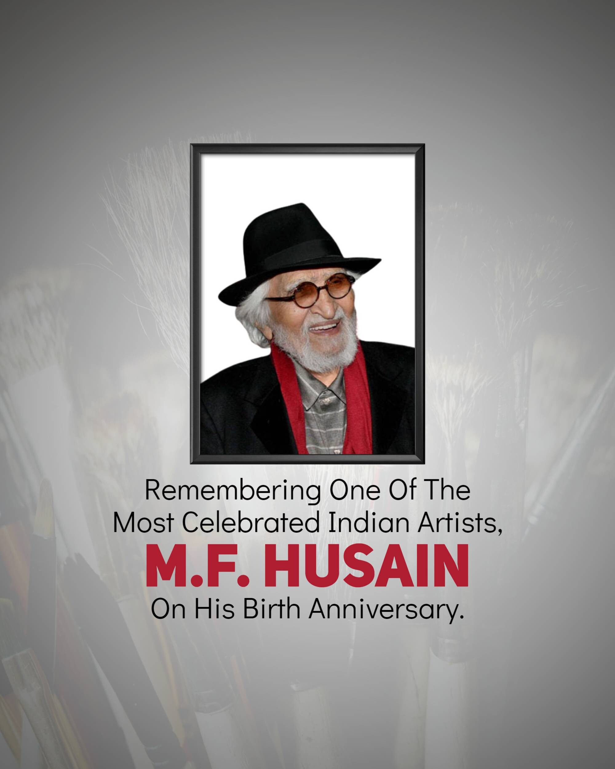 M. F. Husain Jayanti