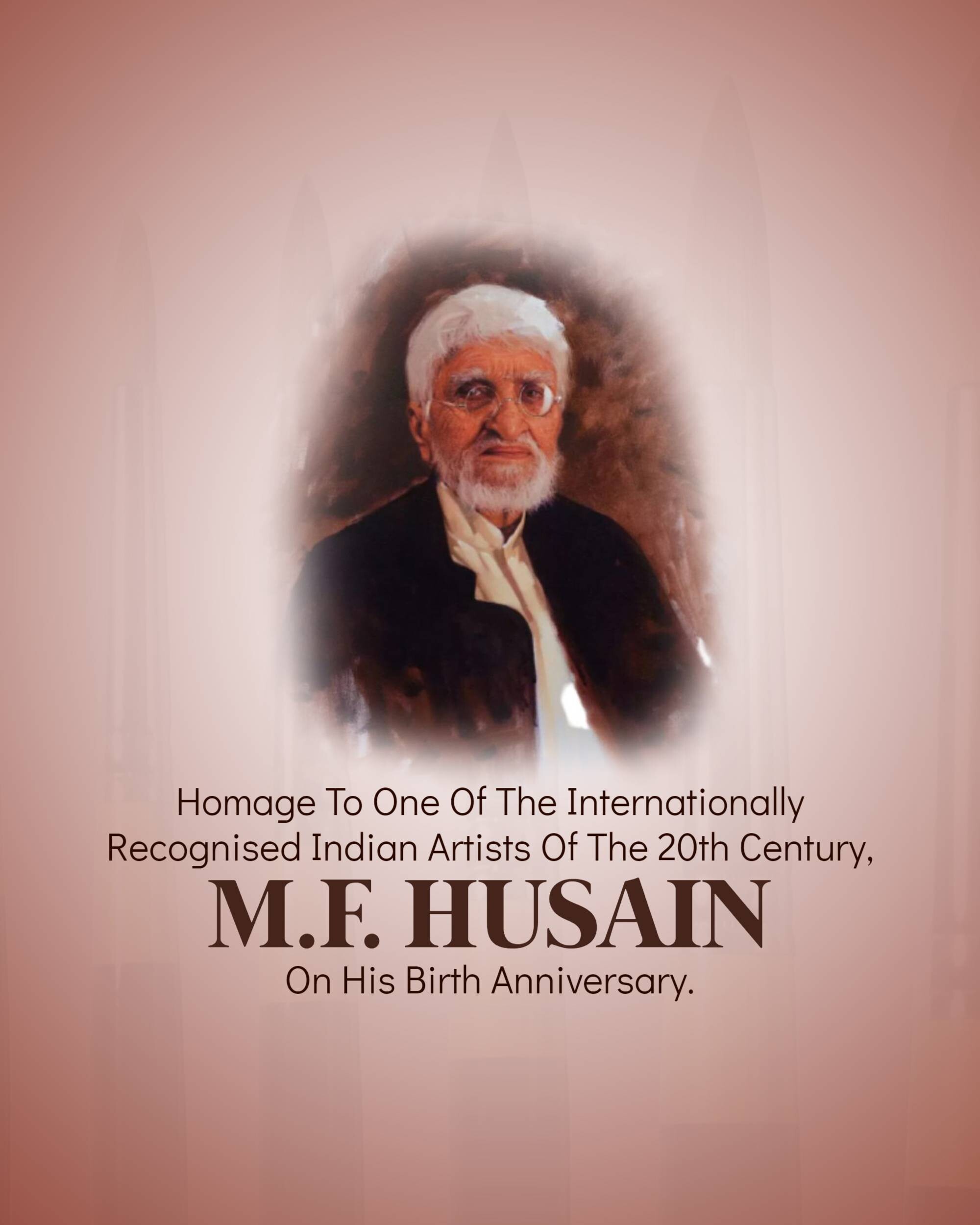 M. F. Husain Jayanti