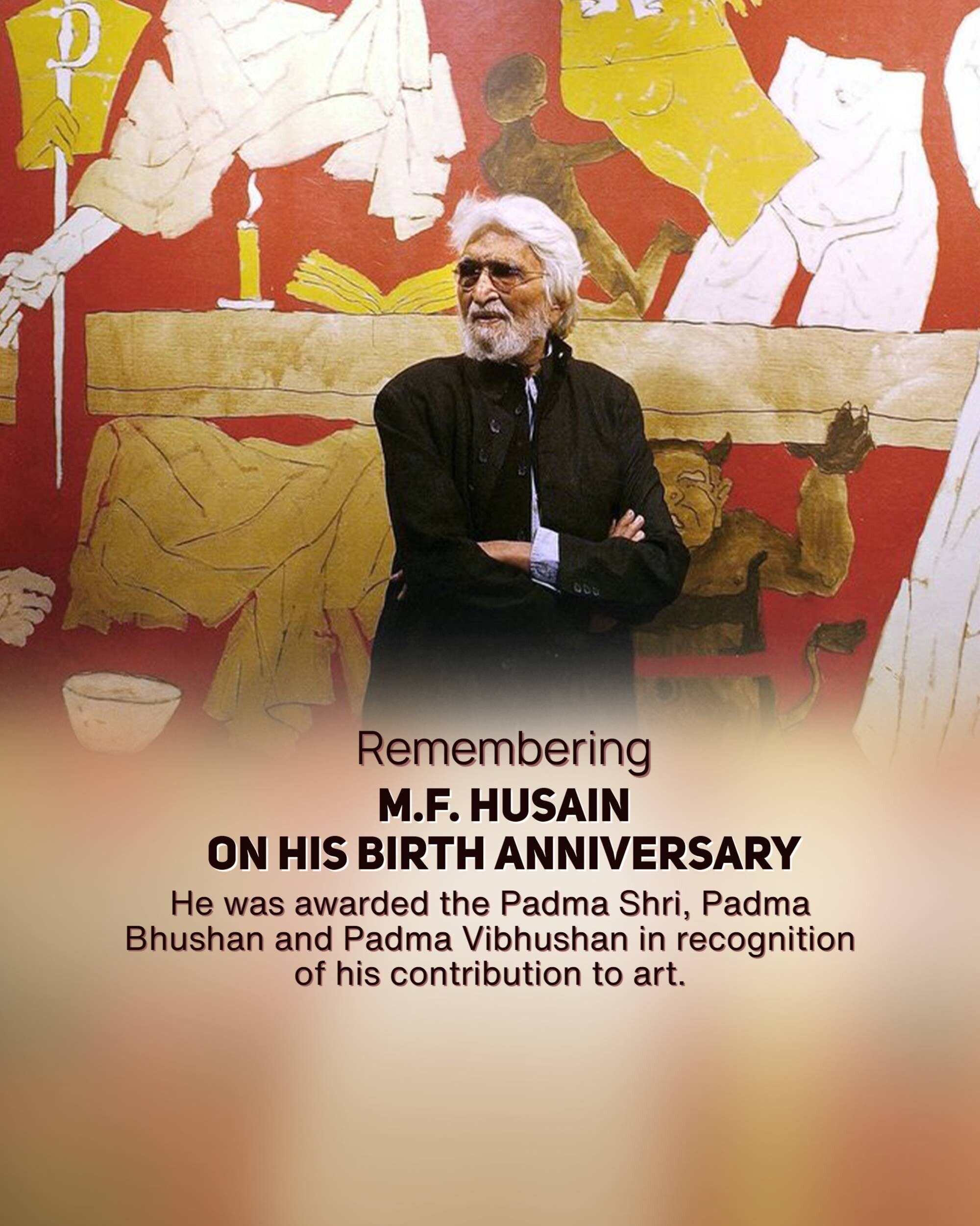 M. F. Husain Jayanti