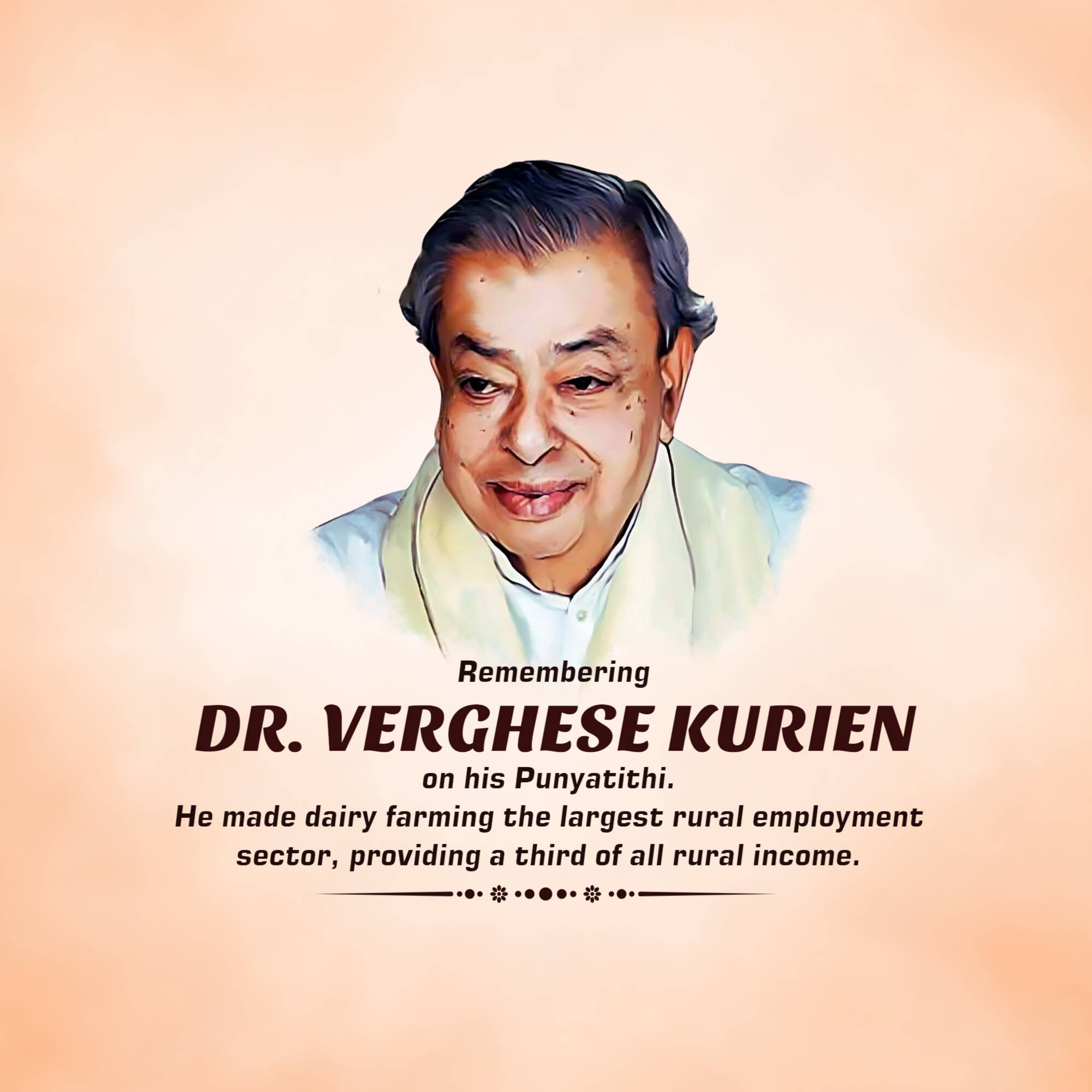 Verghese Kurien Punyatithi
