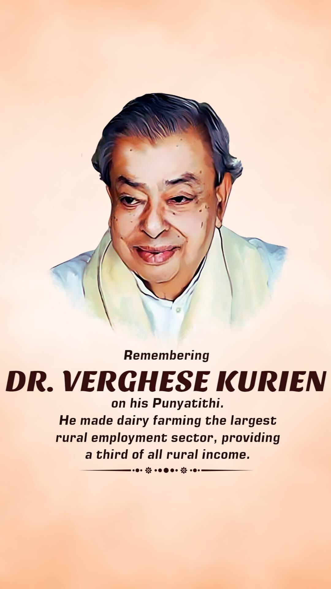 Verghese Kurien Punyatithi