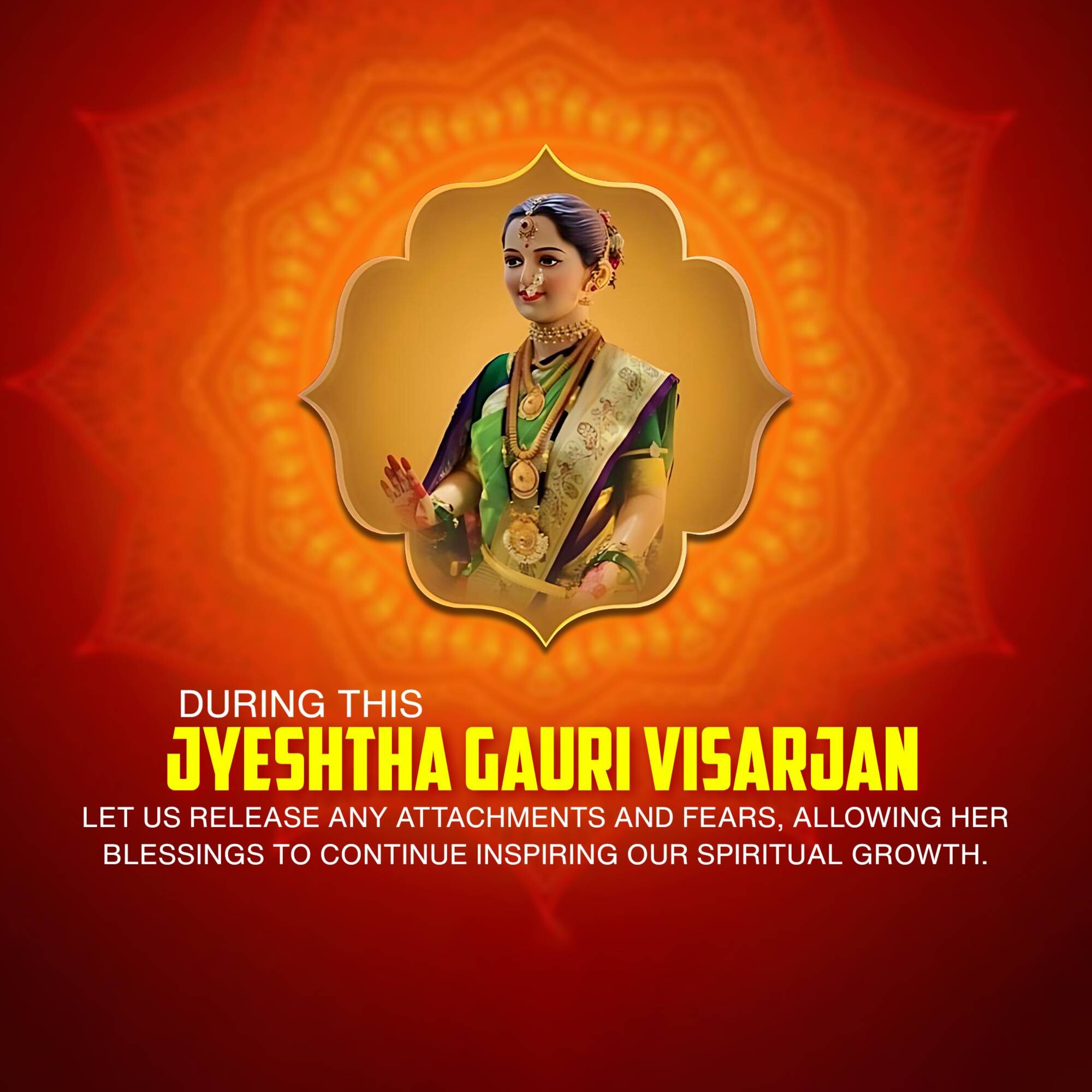 Jyeshtha Gauri Visarjan