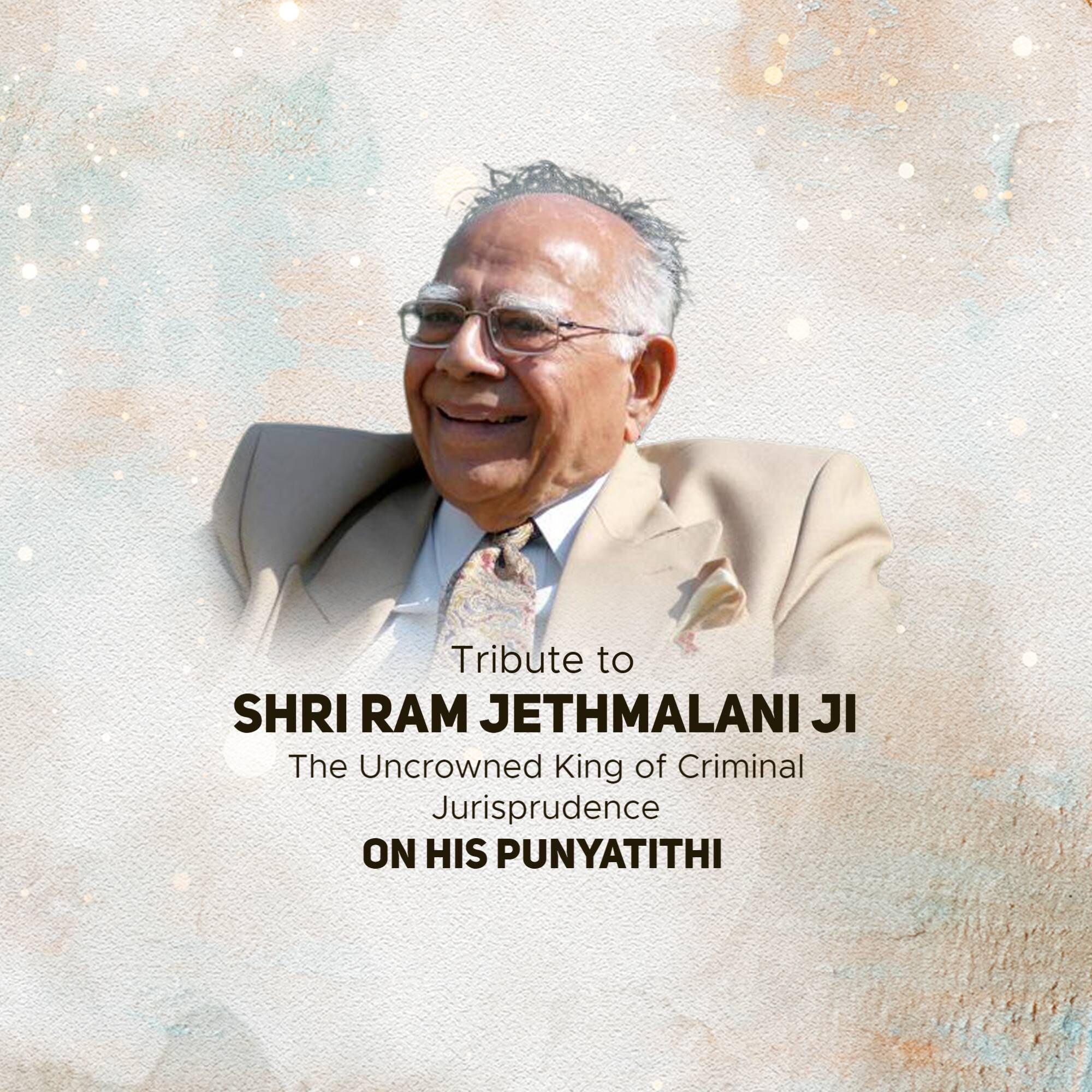 Ram Jethmalani Punyatithi