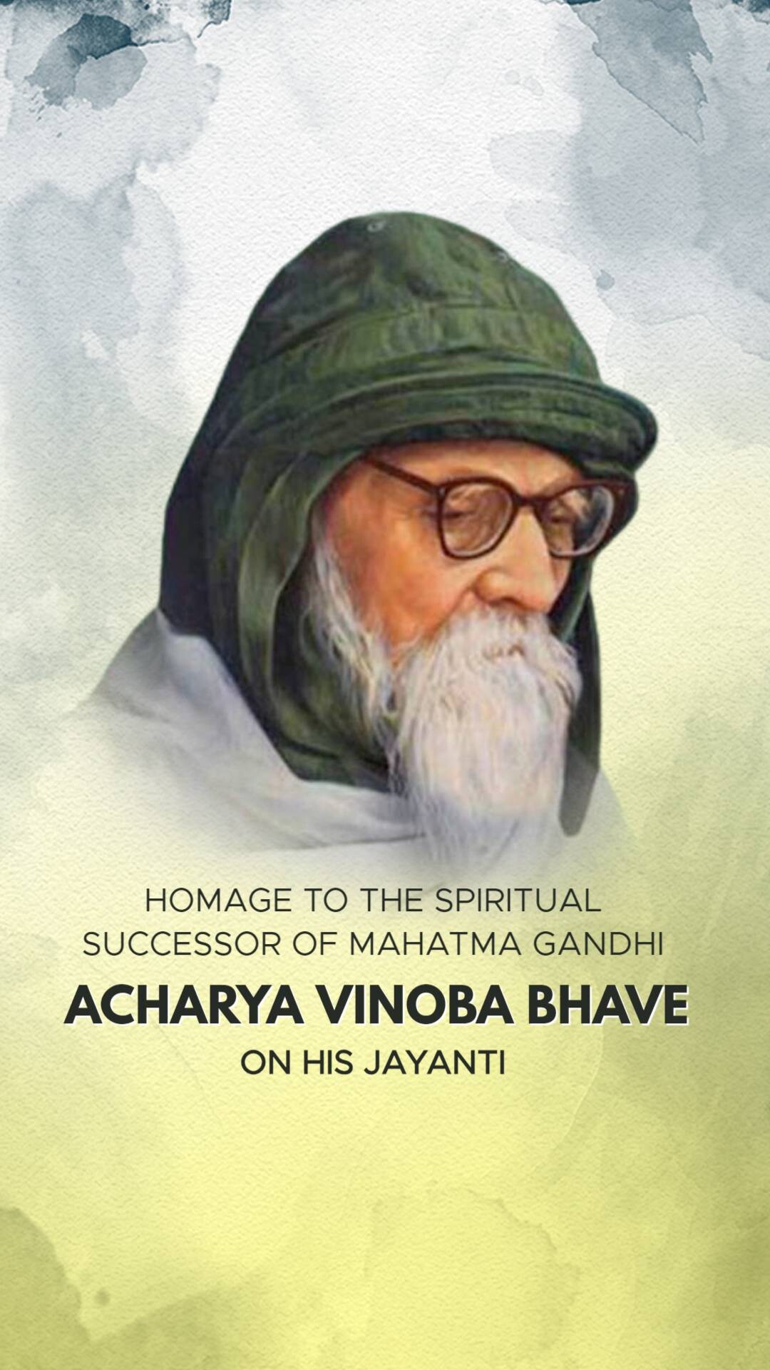 Vinoba Bhave Jayanti