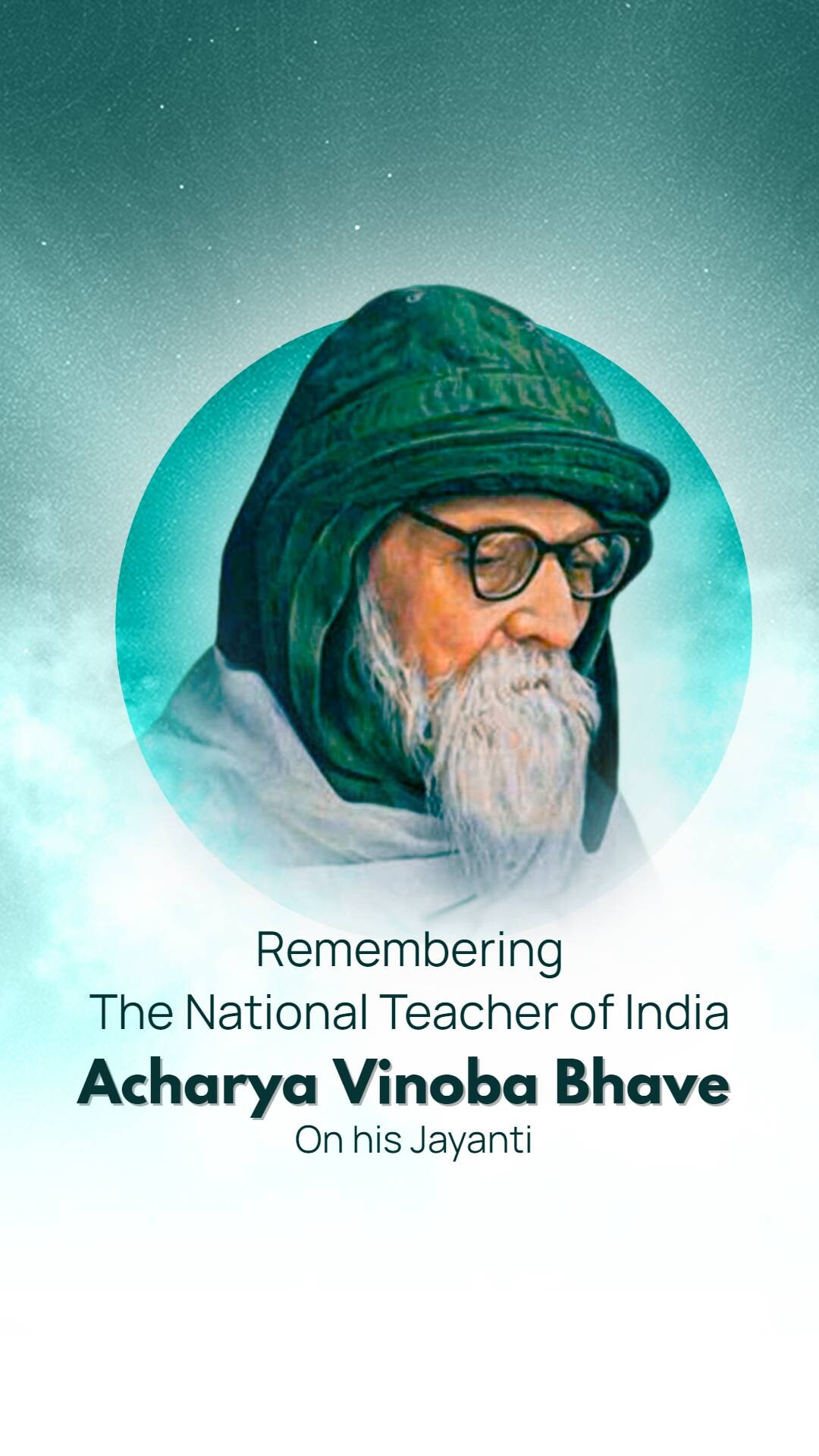 Vinoba Bhave Jayanti
