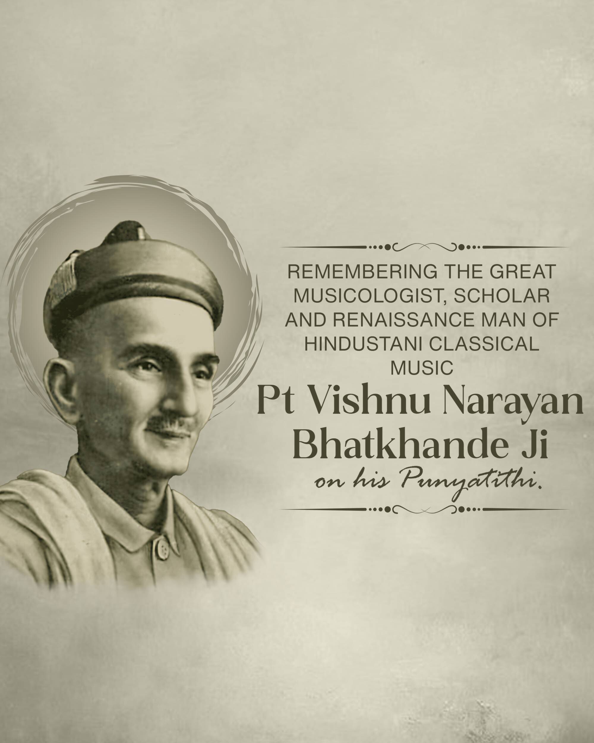 Vishnu Narayan Bhatkhande Punyatithi