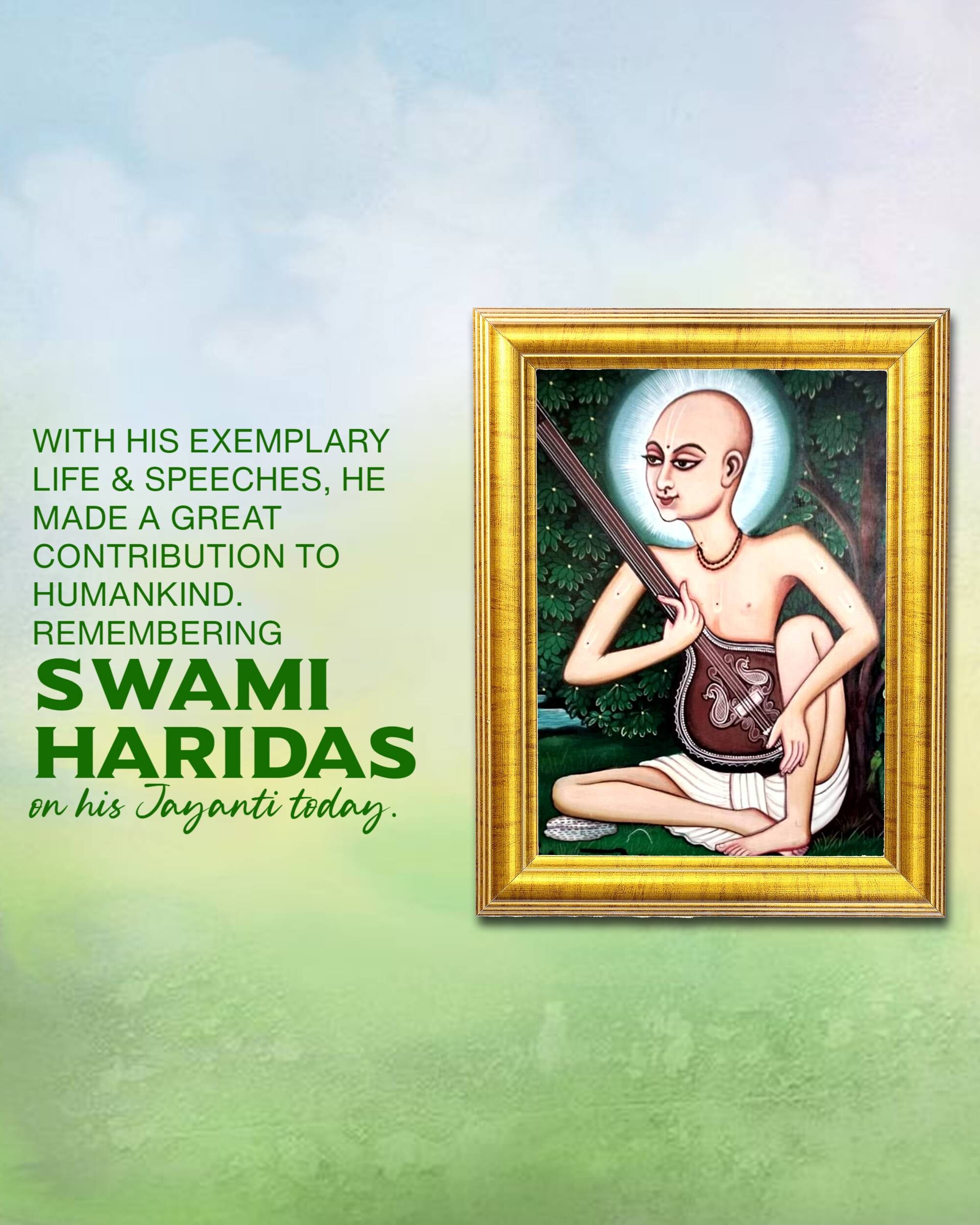 Swami Haridas Jayanti