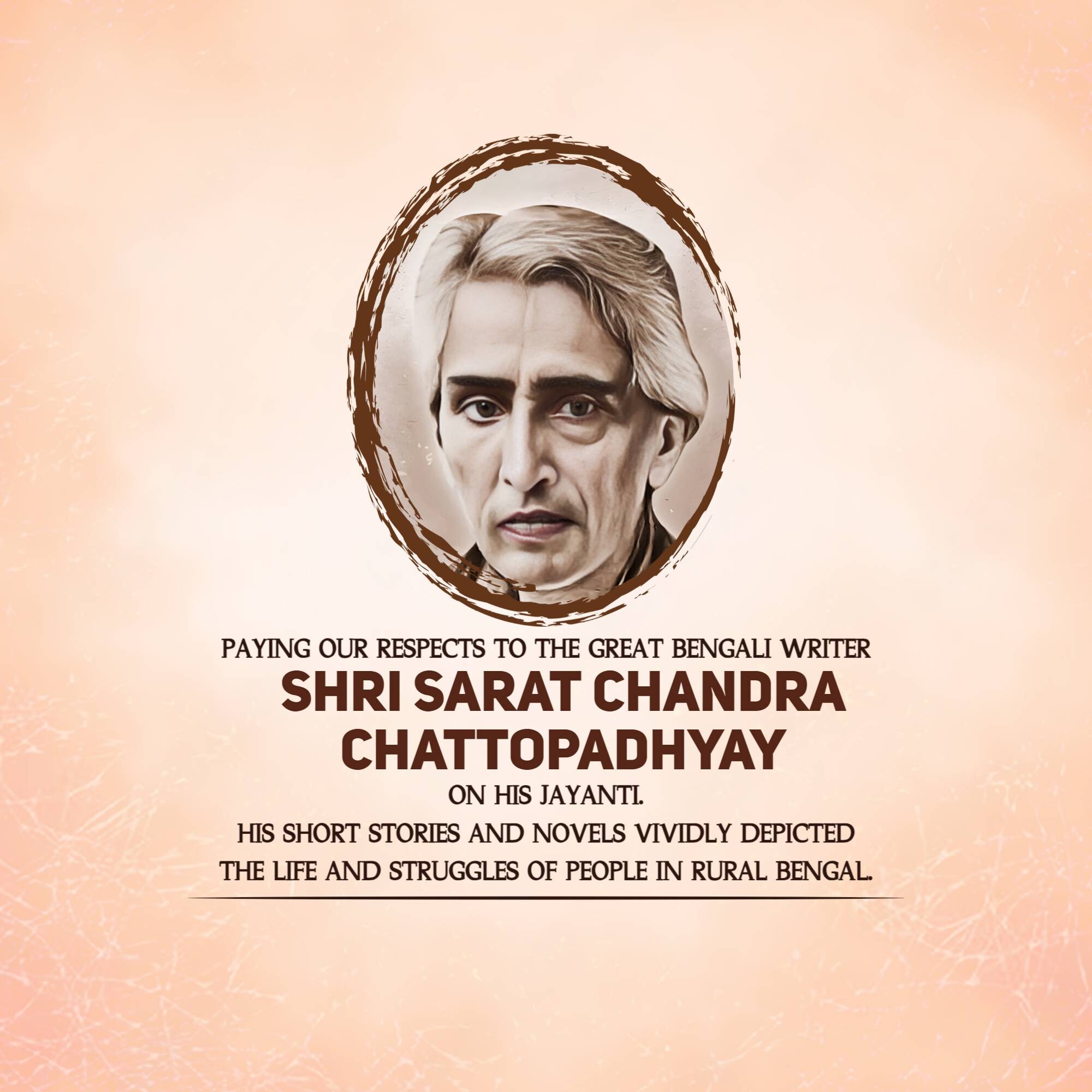 Sarat Chandra Chattopadhyay Jayanti