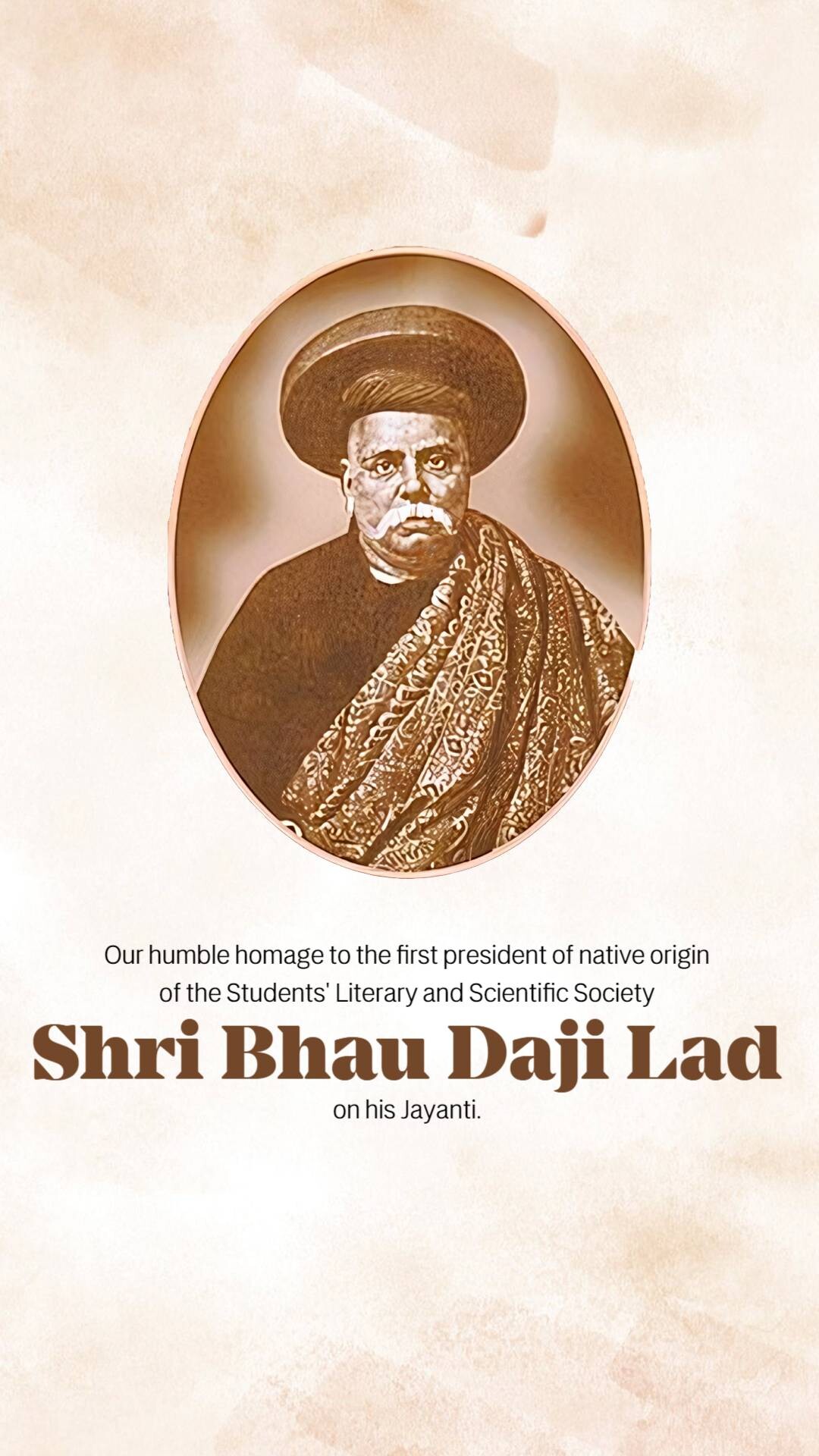 Bhau Daji Lad Jayanti