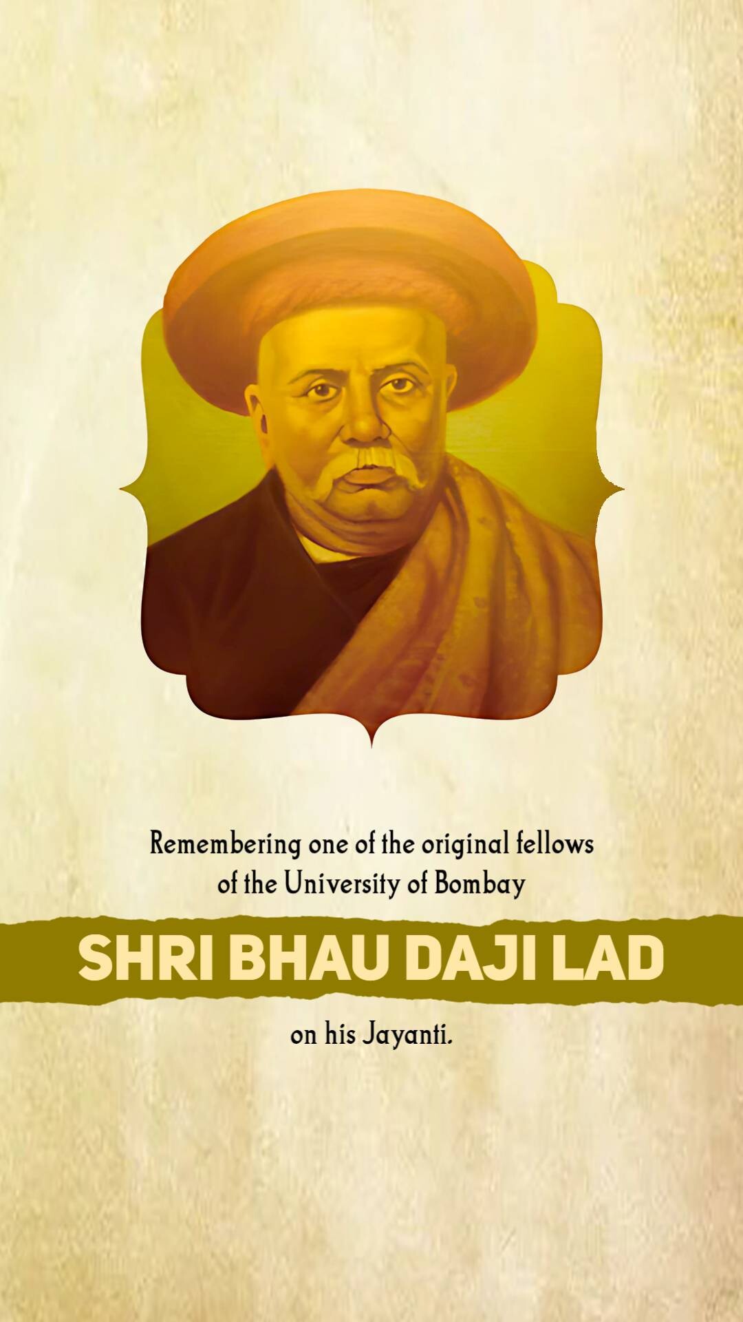 Bhau Daji Lad Jayanti