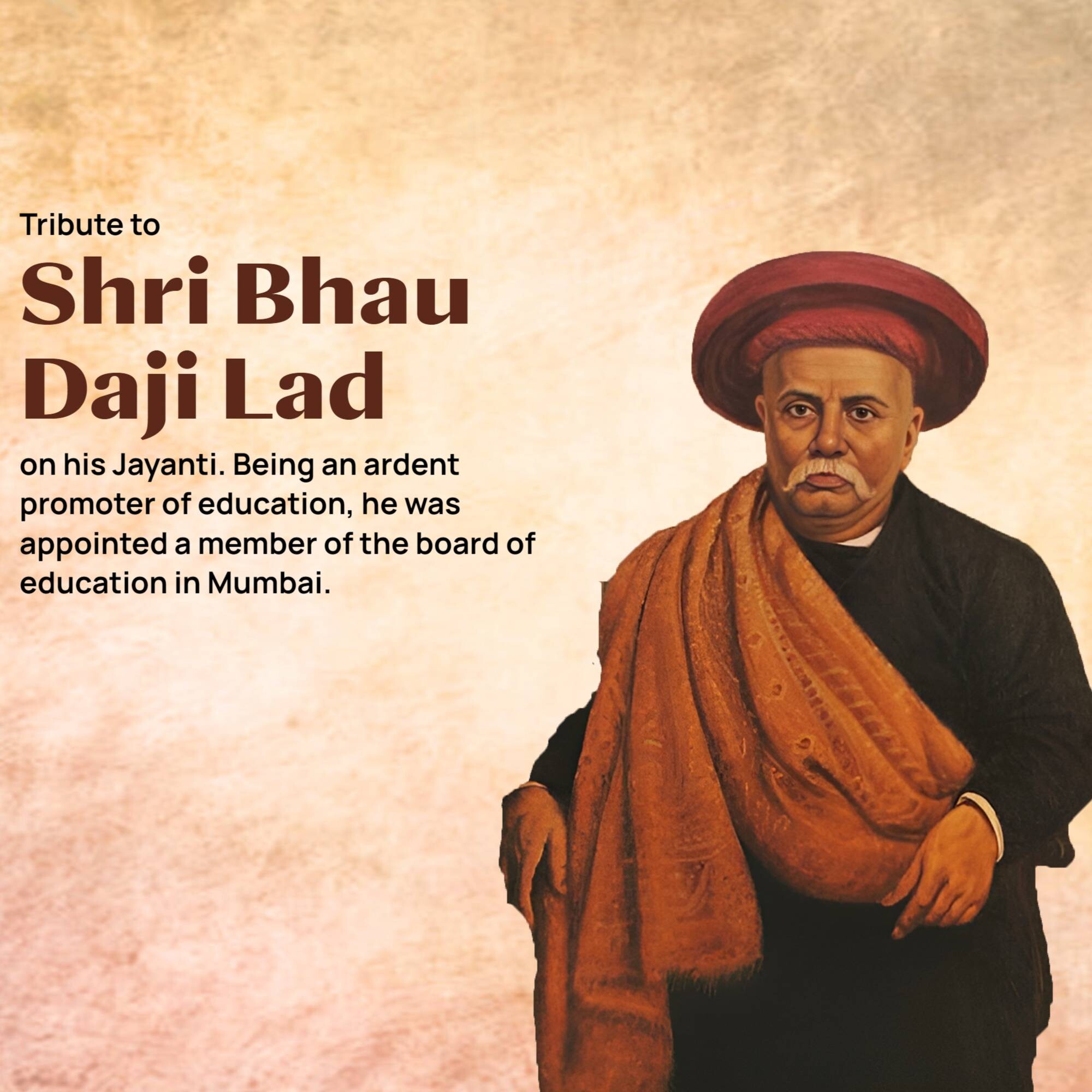 Bhau Daji Lad Jayanti