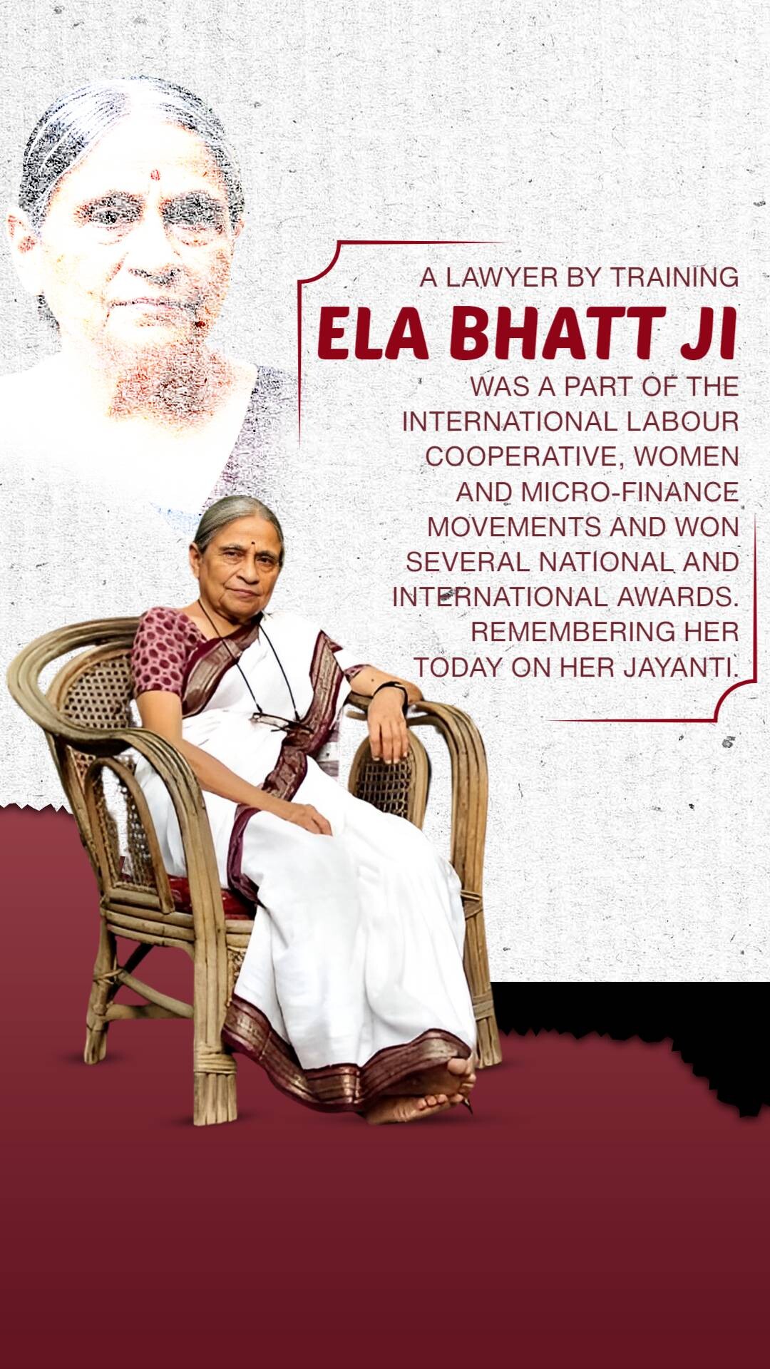 Ela Ramesh Bhatt Jayanti