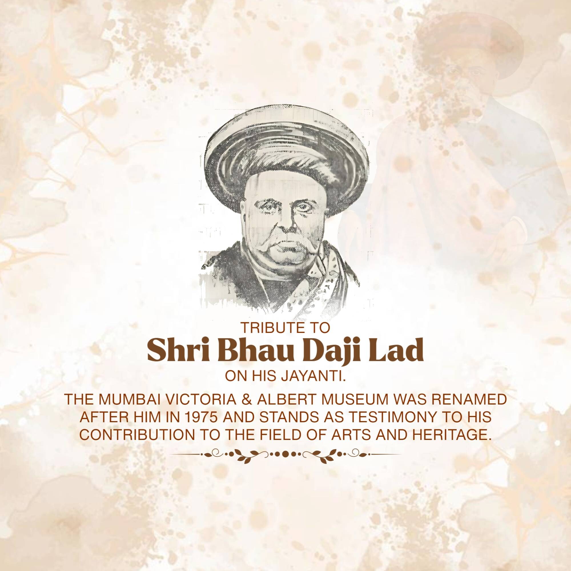 Bhau Daji Lad Jayanti
