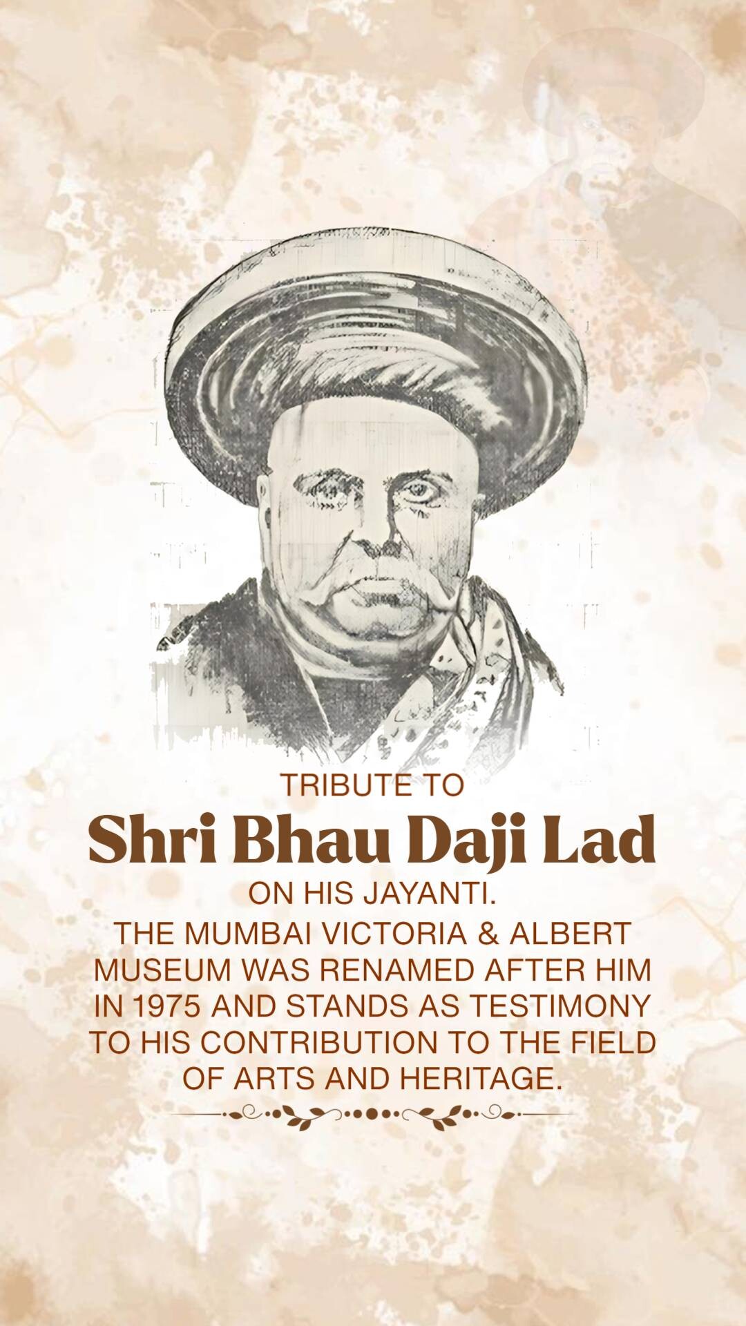 Bhau Daji Lad Jayanti