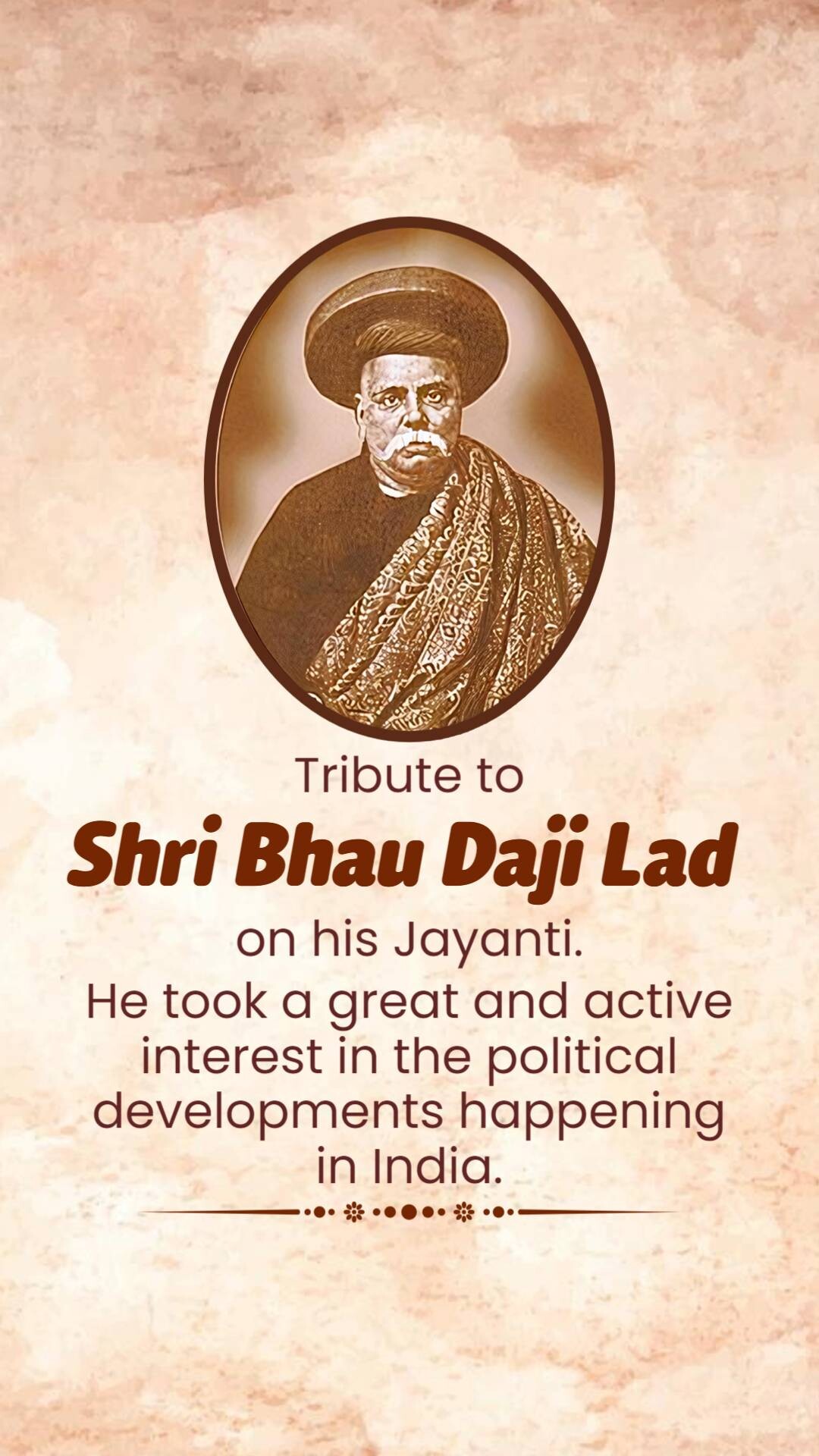 Bhau Daji Lad Jayanti