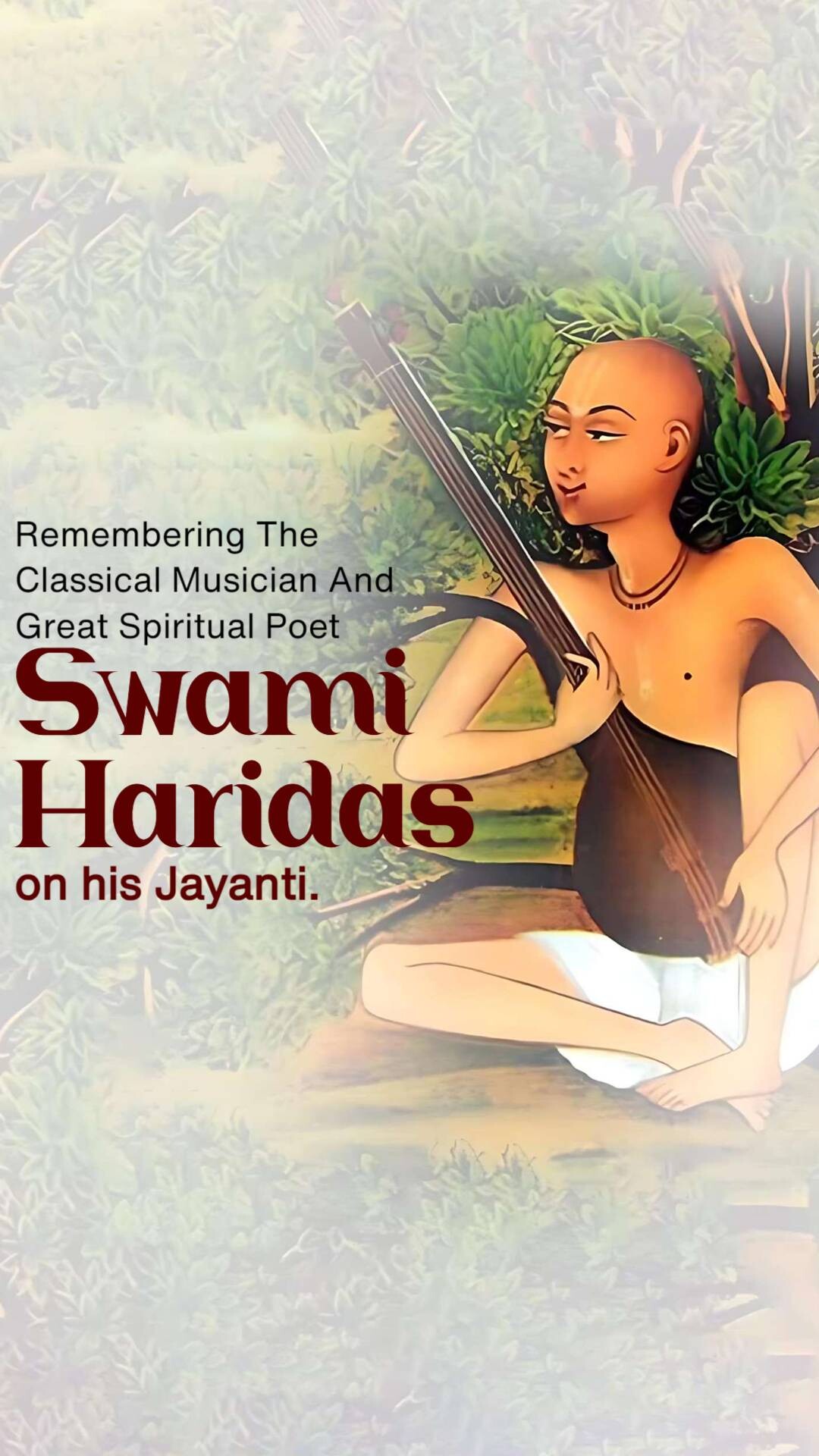 Swami Haridas Jayanti