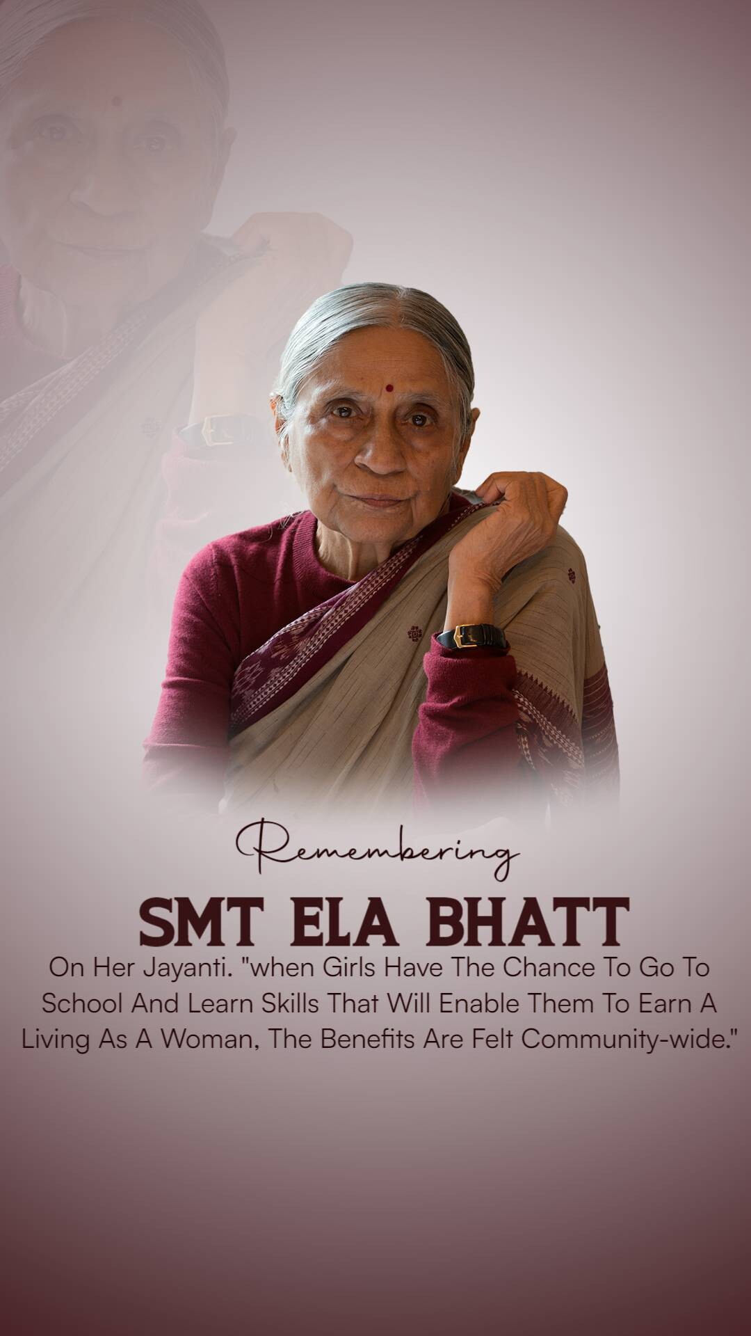 Ela Ramesh Bhatt Jayanti