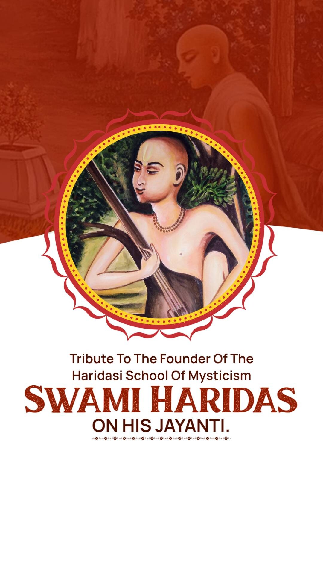 Swami Haridas Jayanti