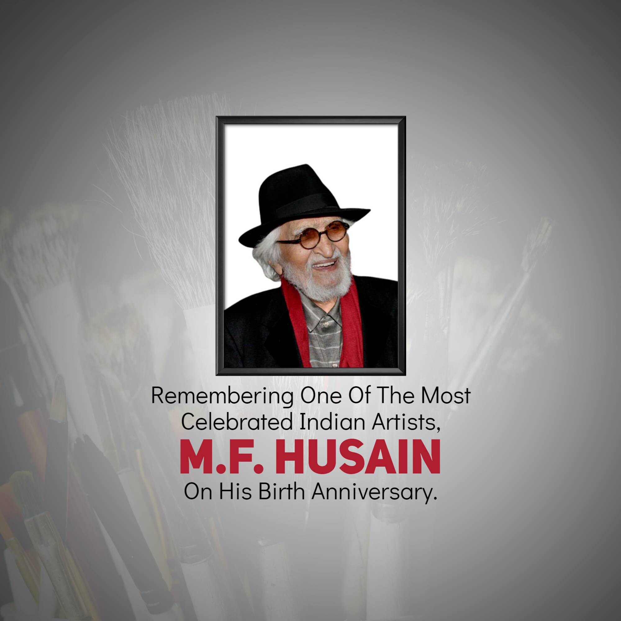 M. F. Husain Jayanti