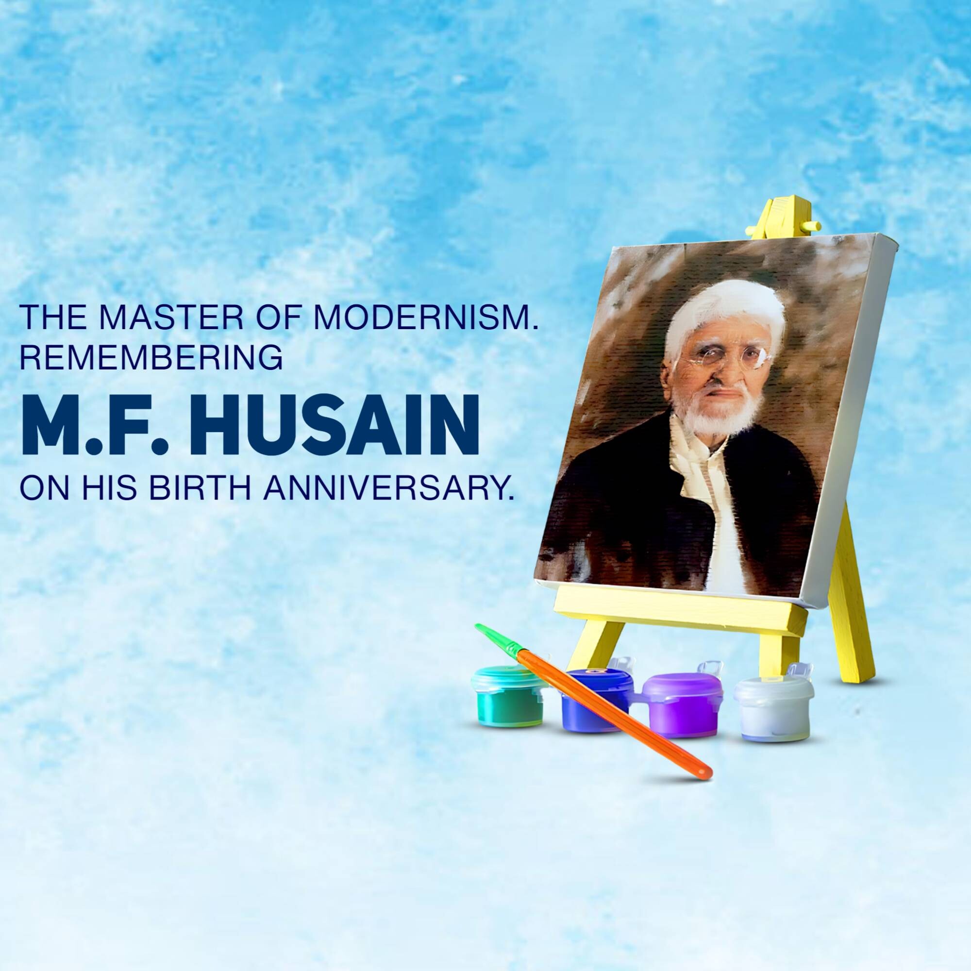 M. F. Husain Jayanti