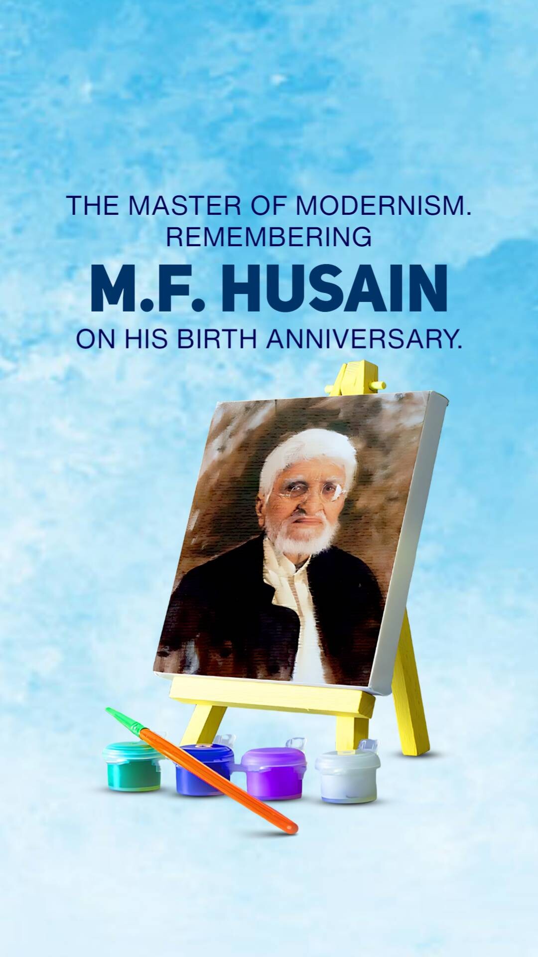 M. F. Husain Jayanti