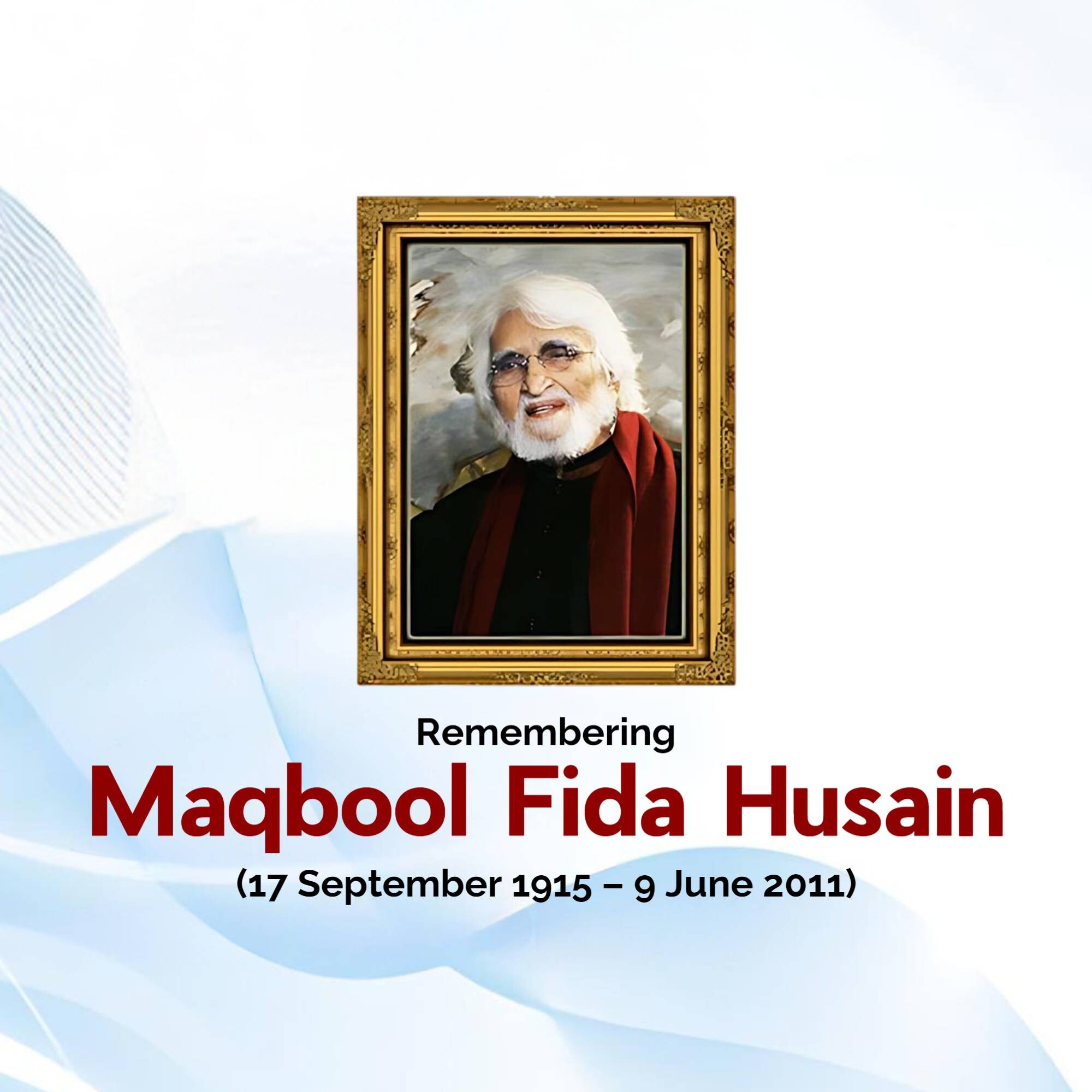 M. F. Husain Jayanti