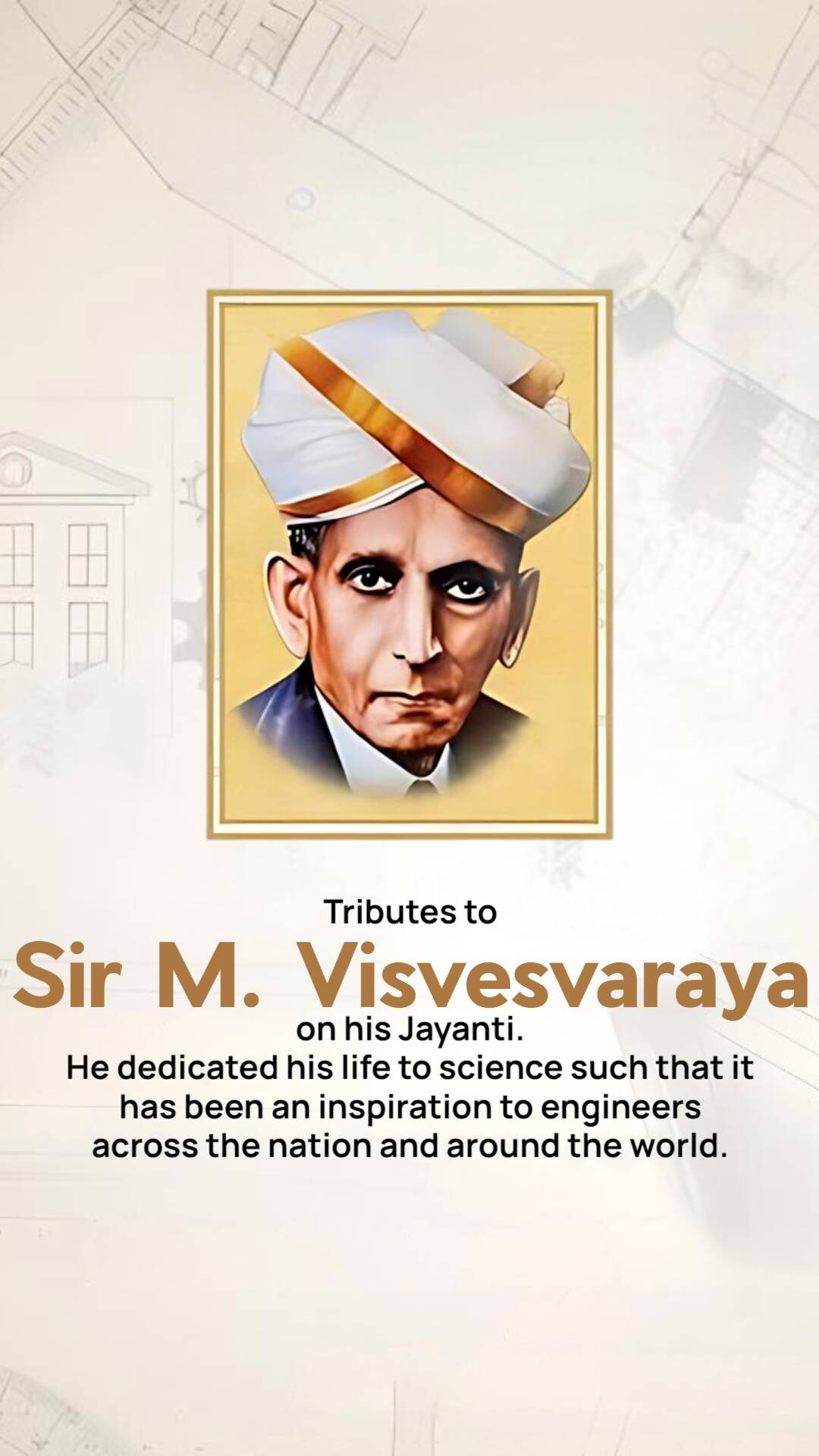 Mokshagundam Visvesvaraya Jayanti