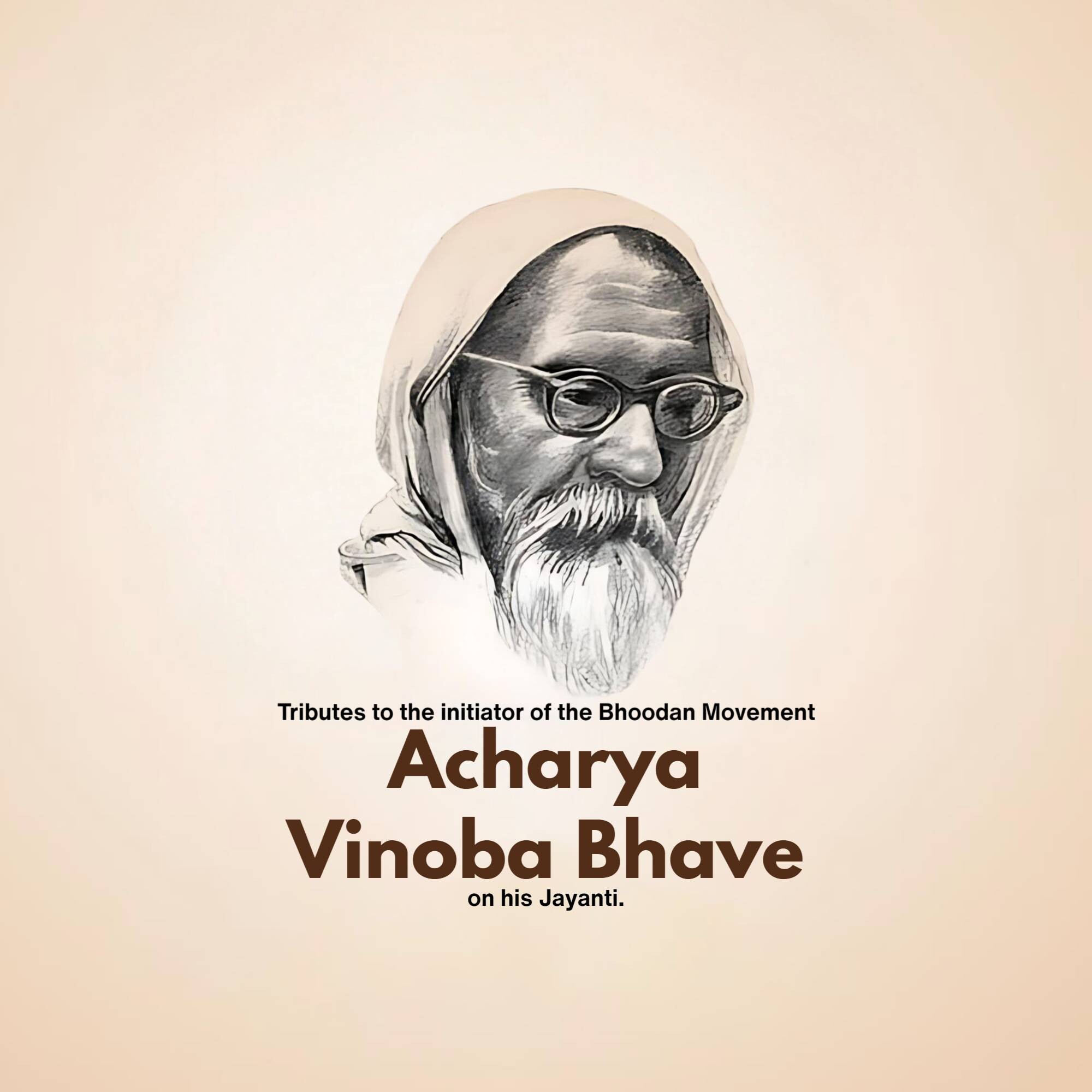 Vinoba Bhave Jayanti