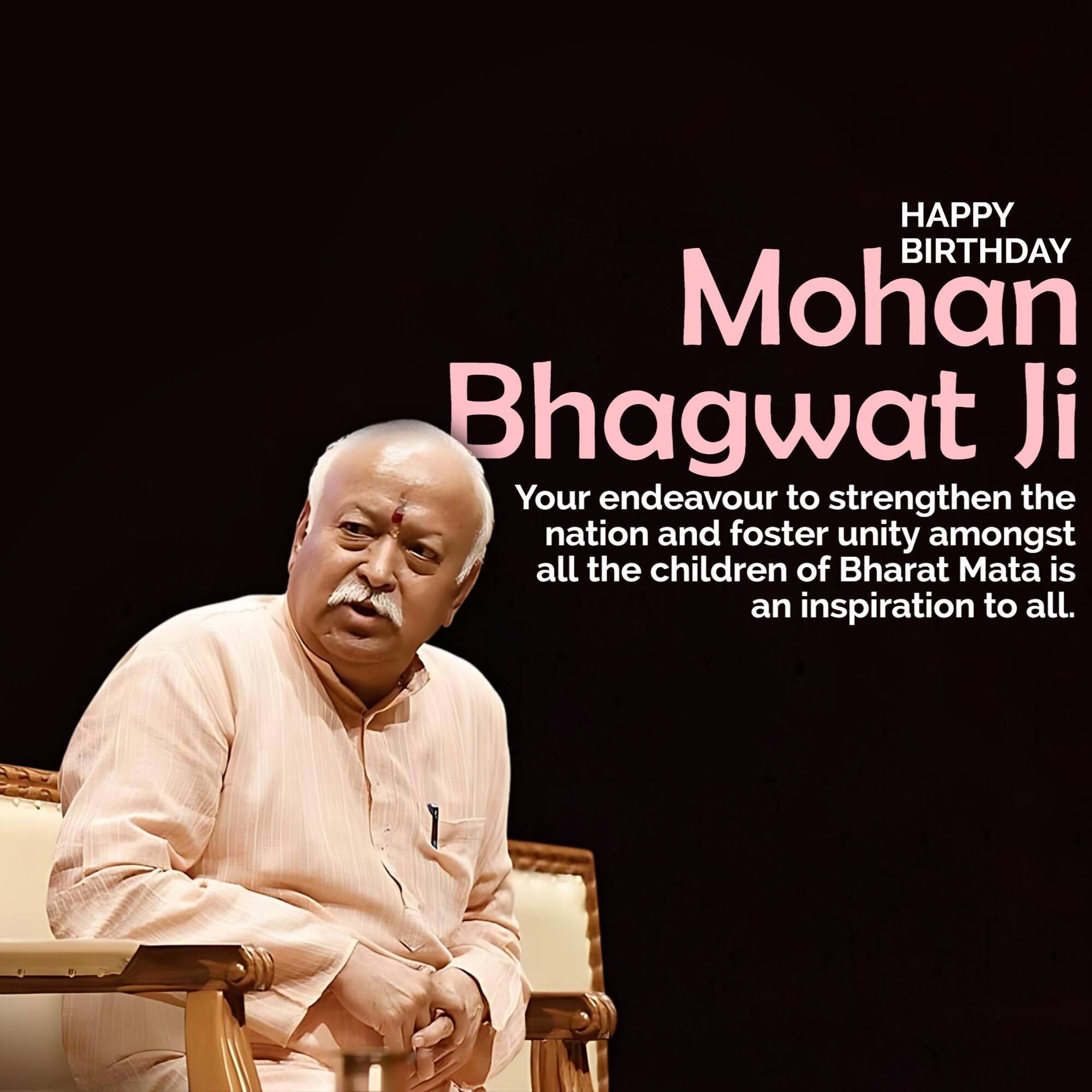 Mohan Bhagwat Birthday