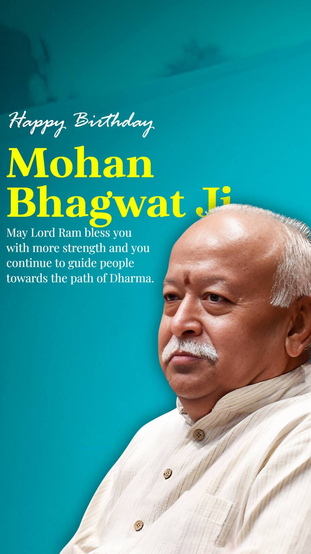 Mohan Bhagwat Birthday