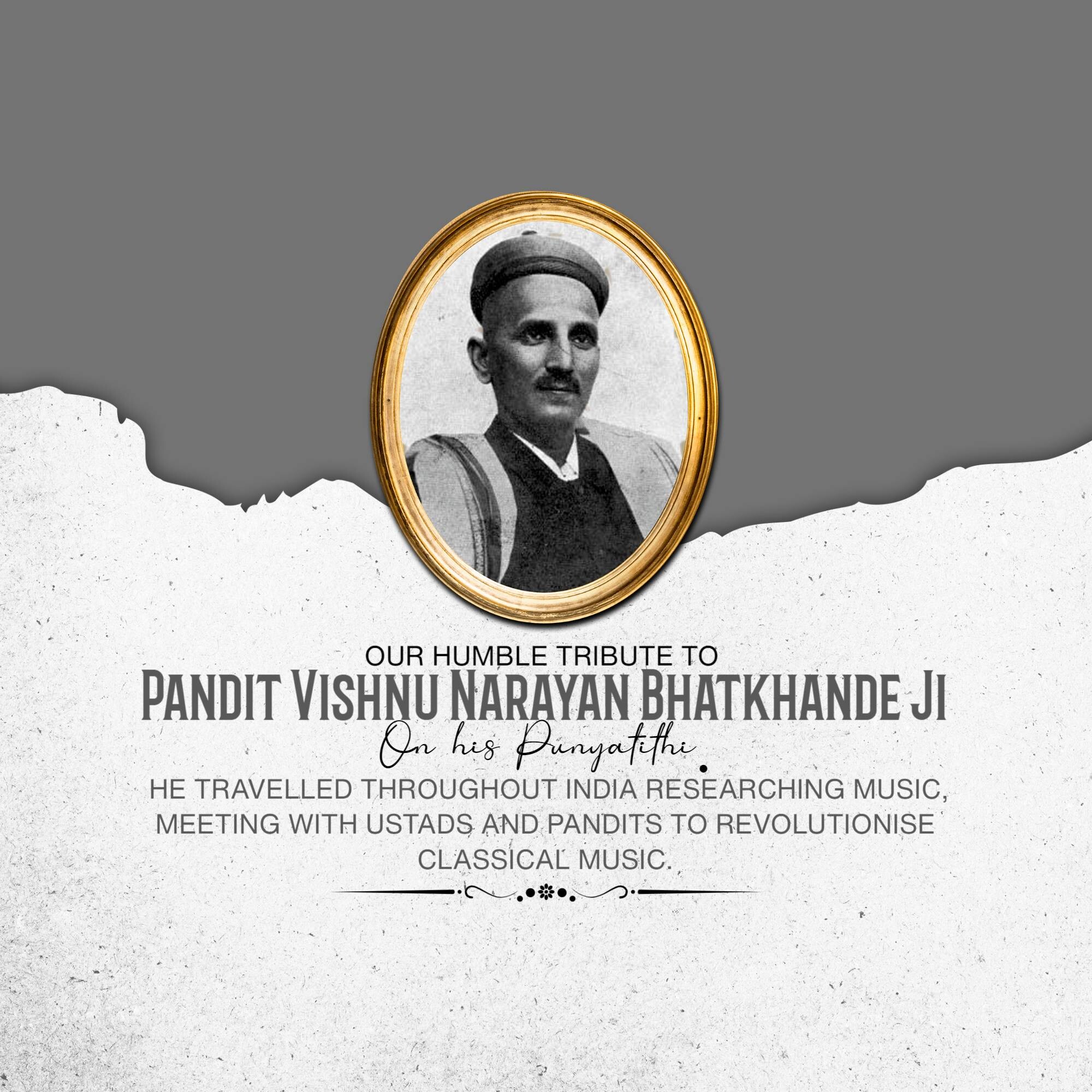 Vishnu Narayan Bhatkhande Punyatithi