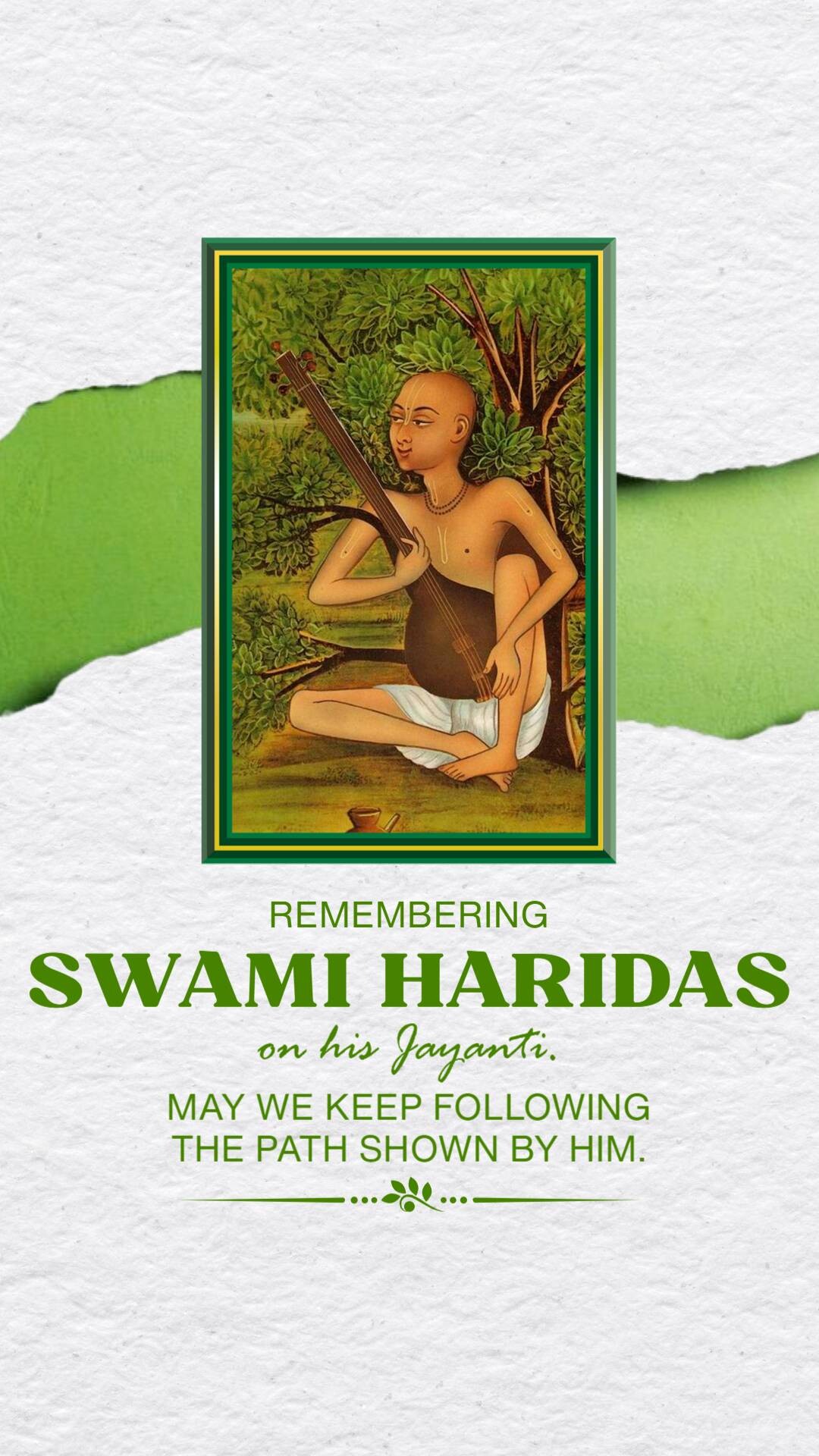 Swami Haridas Jayanti