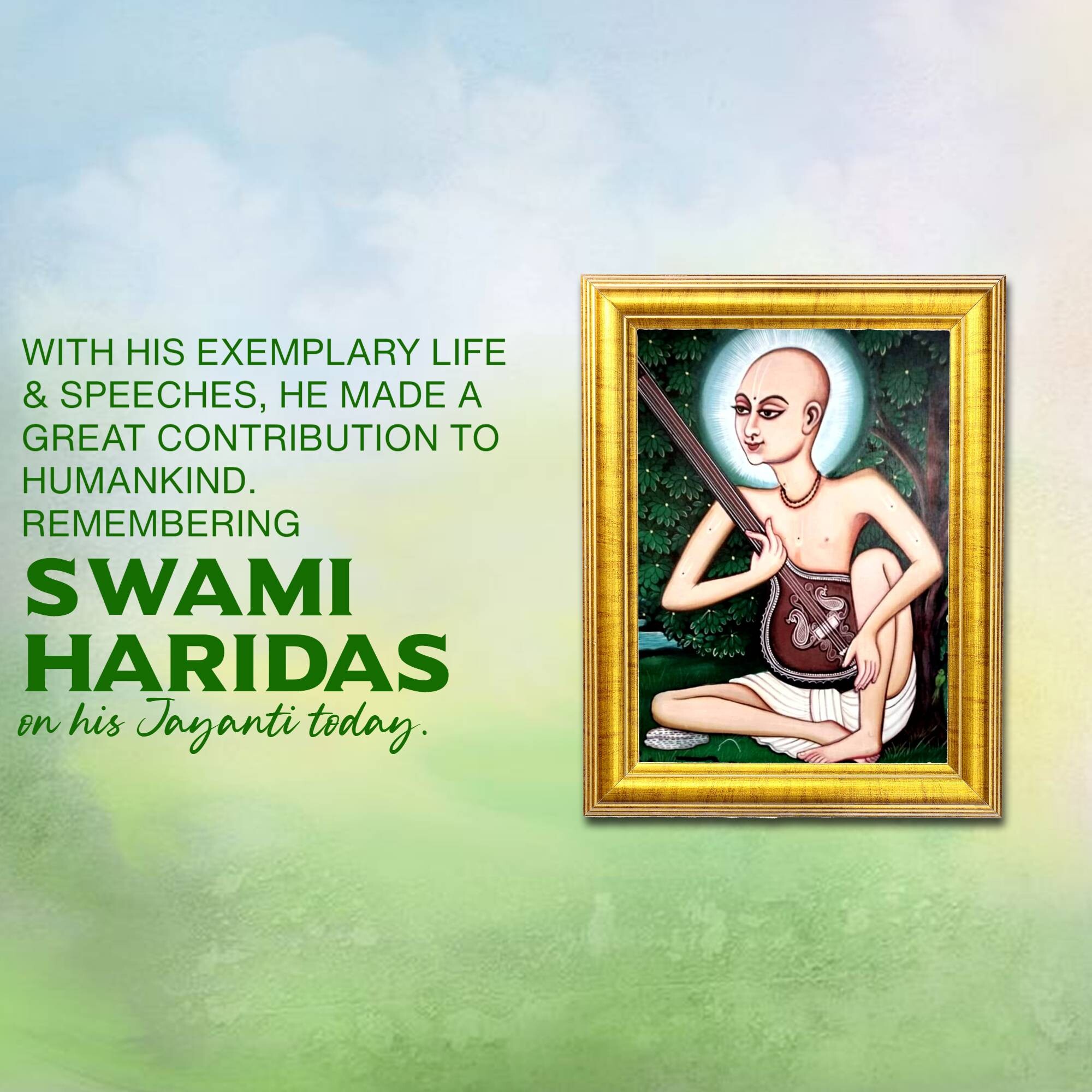 Swami Haridas Jayanti